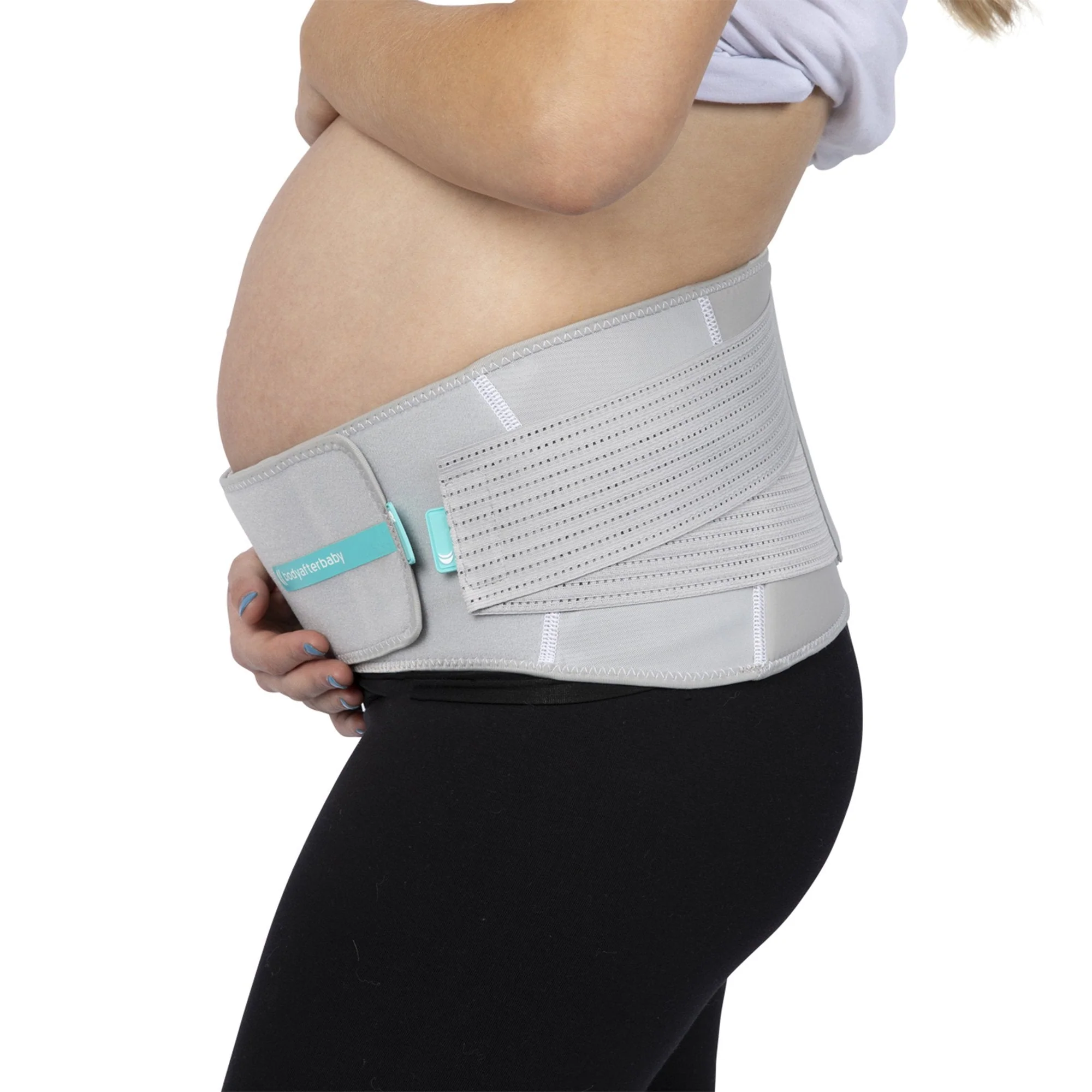 Body After Baby Maternity Support Belt NINER Premium X-Large Hook and Loop Closure 48 to 56 Inch Under Belly Circumference / 12 to 18 Pre-Pregnancy Pant Size Adult - Image 6