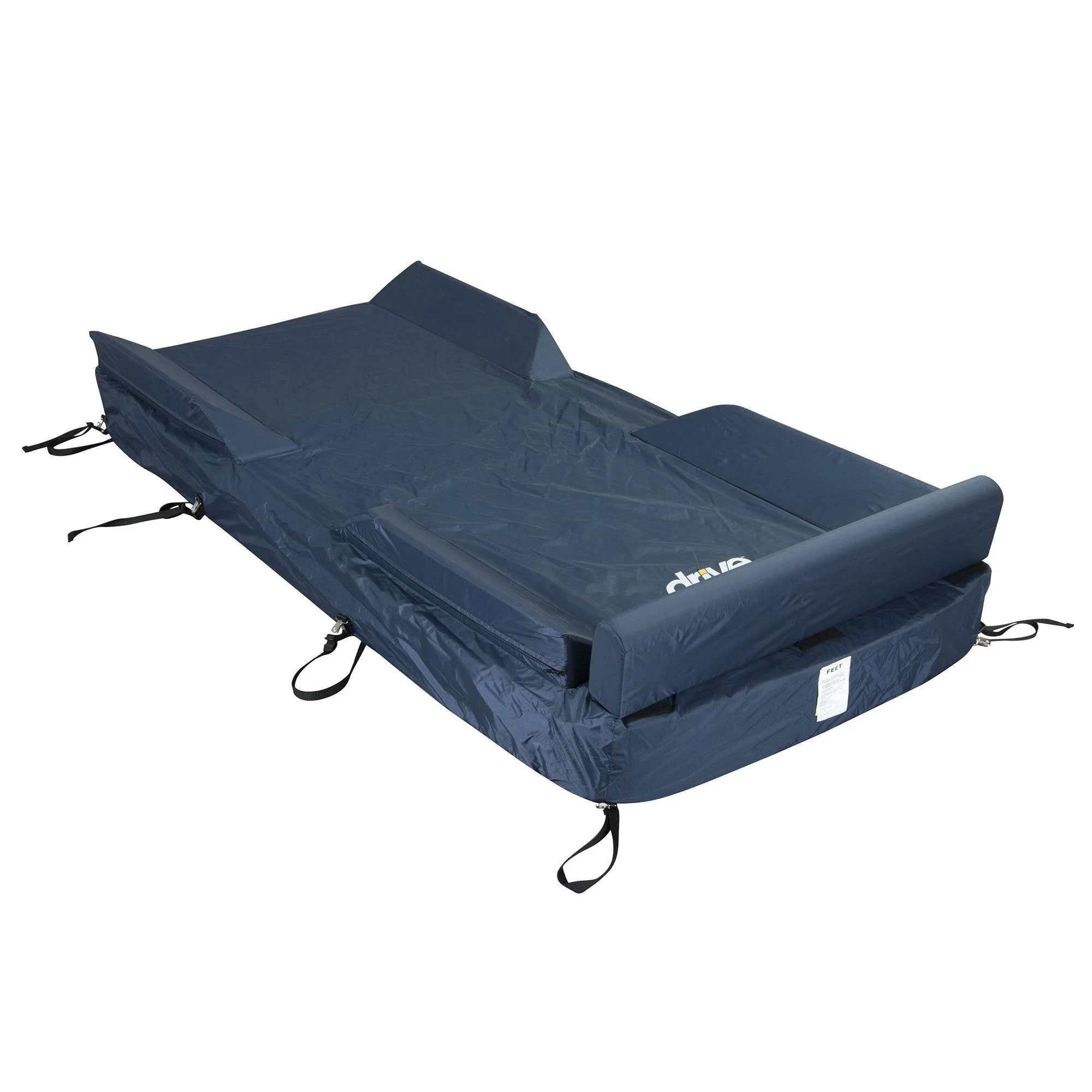 Drive DeVilbiss Healthcare drive Perimeter Mattress Cover with Raised Edges, 34 – 39" Wide, 80" Long