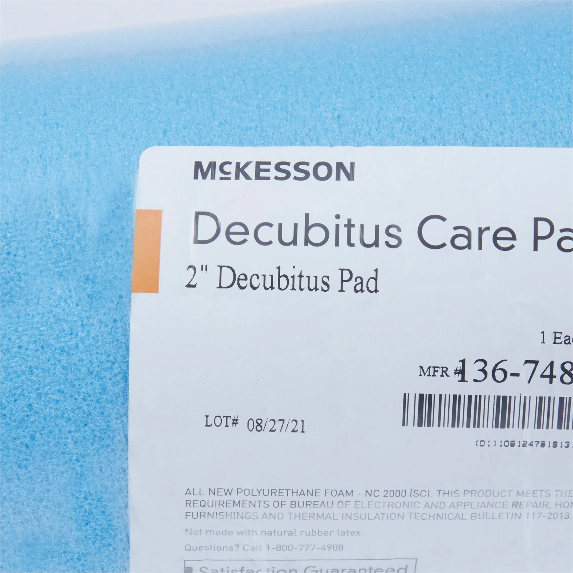 McKesson Brand McKesson Mattress Overlay (18/CS) - Image 3