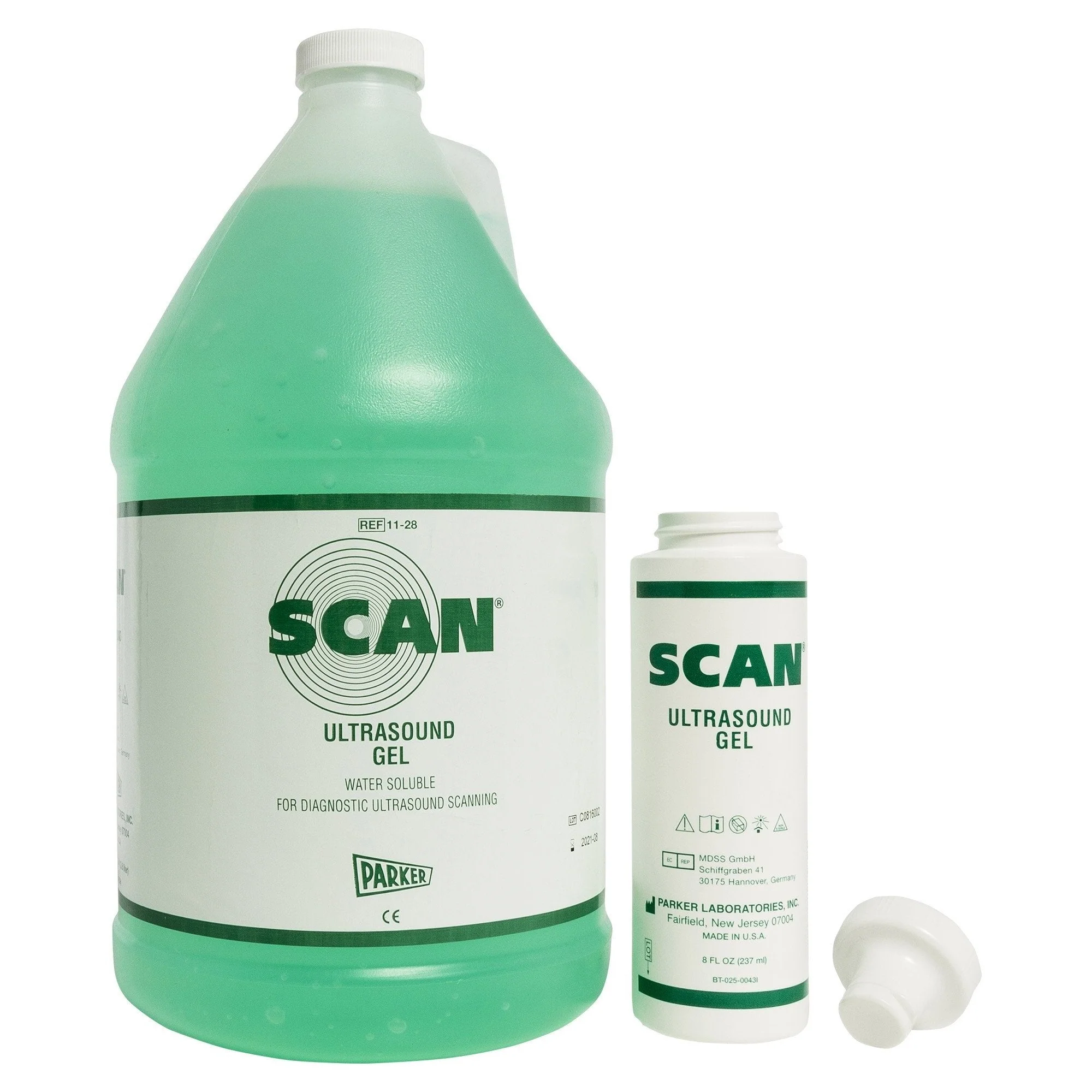 Parker Labs Scan Ultrasound Gel (4/CS) - Image 2
