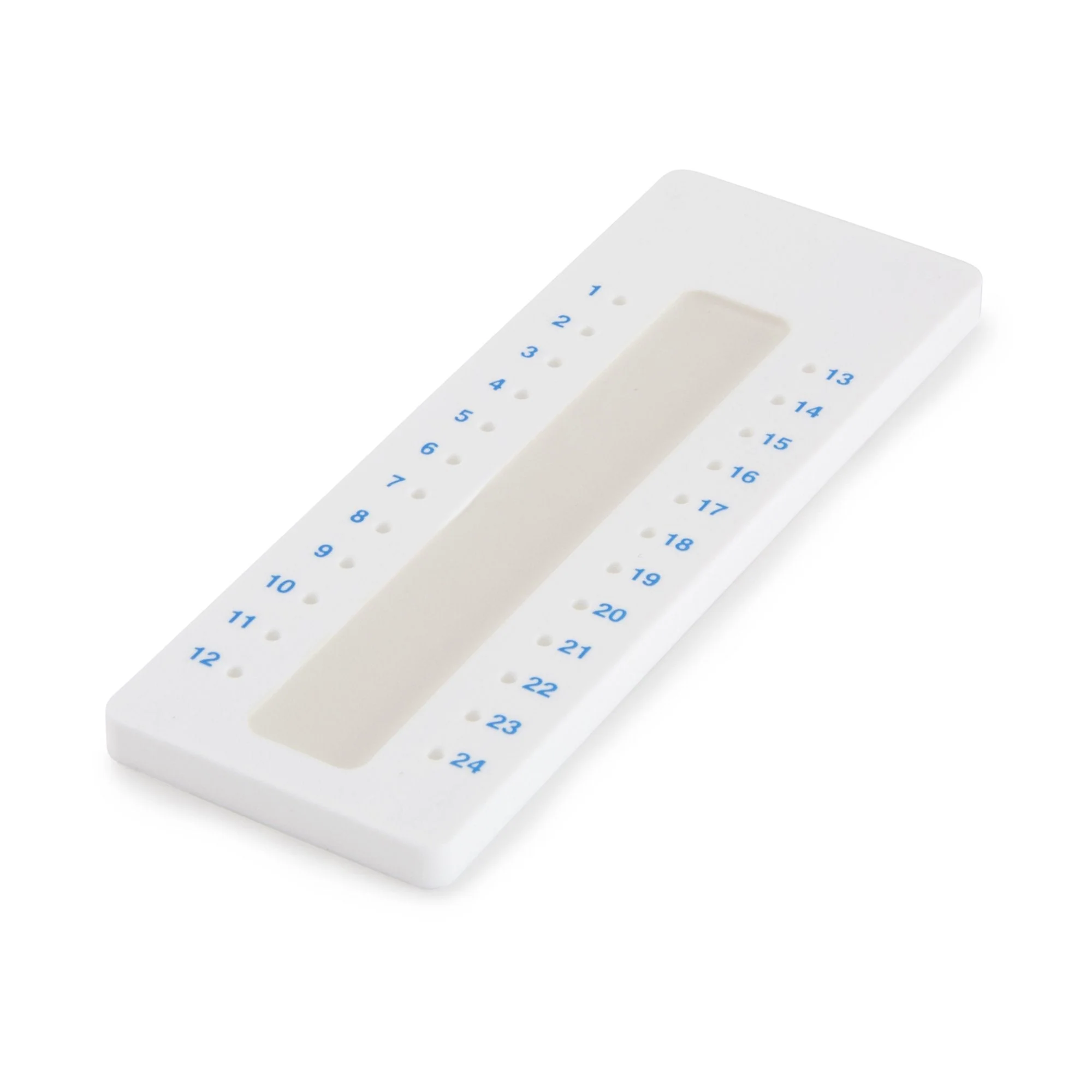 McKesson Brand McKesson Capillary Tube Holding Tray, 24 Place (10/BX)