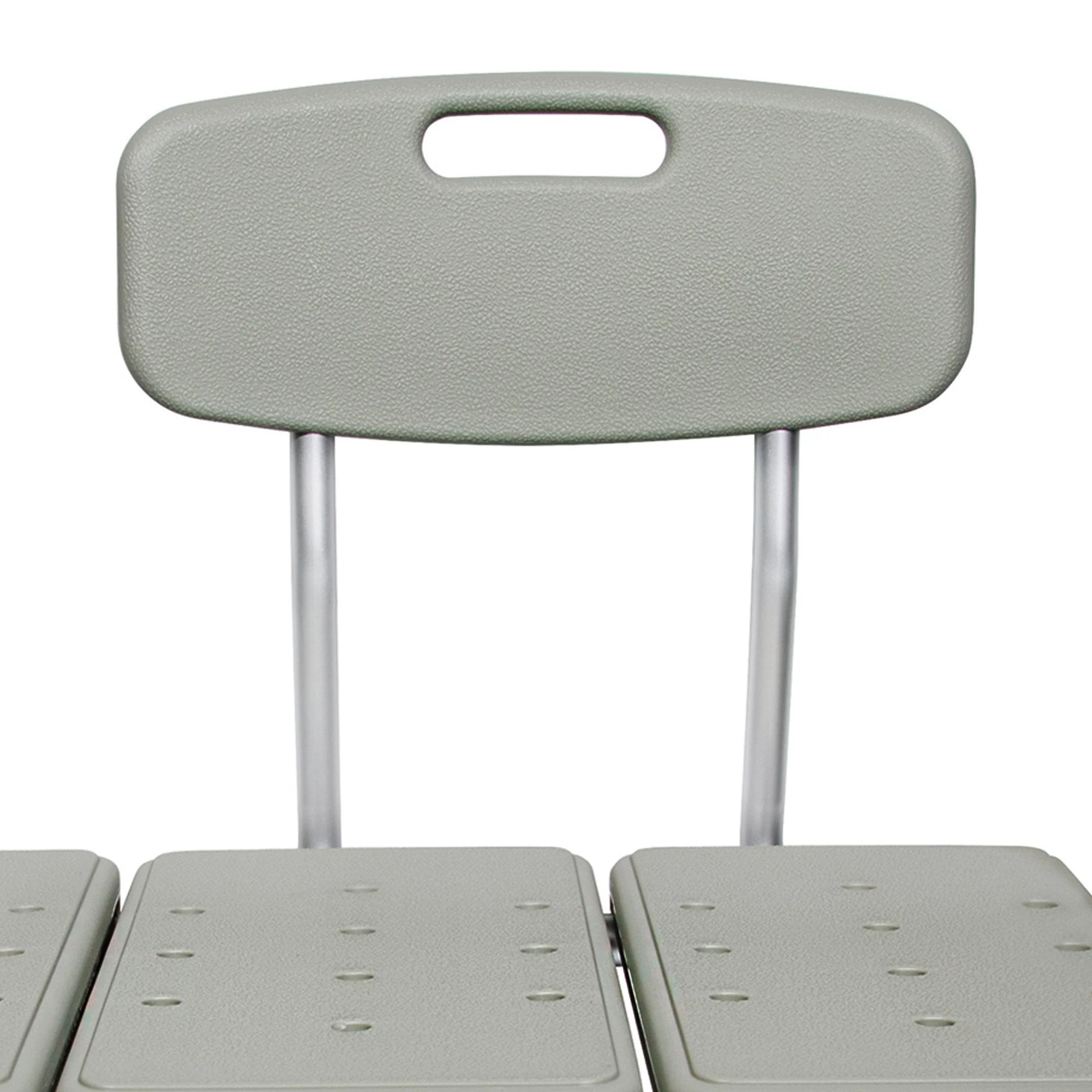 McKesson Brand McKesson Aluminum Transfer Bench with Reversible Back - Image 3