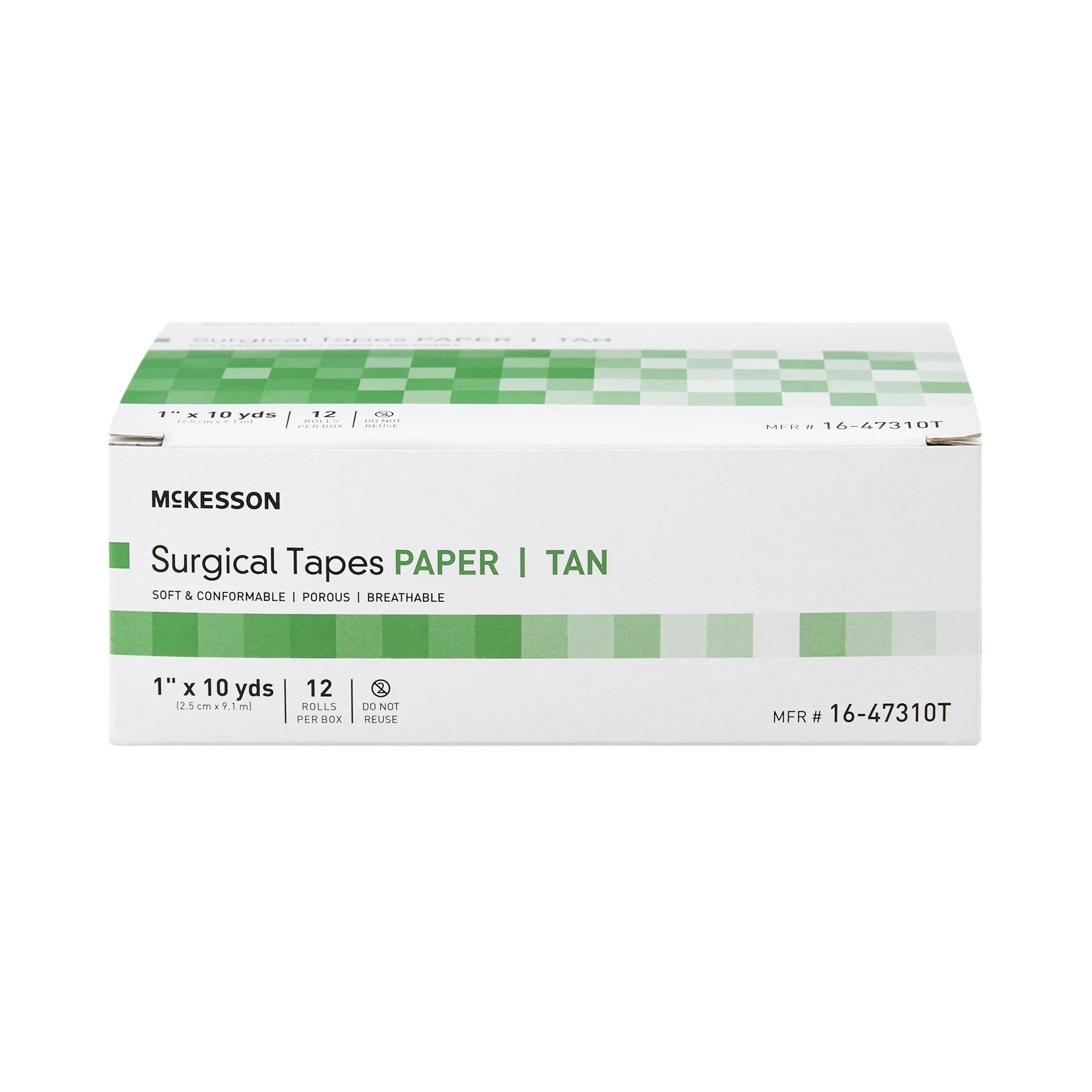 McKesson Brand McKesson Paper Medical Tape, 1 Inch x 10 Yard, Tan (144/CS) - Image 2