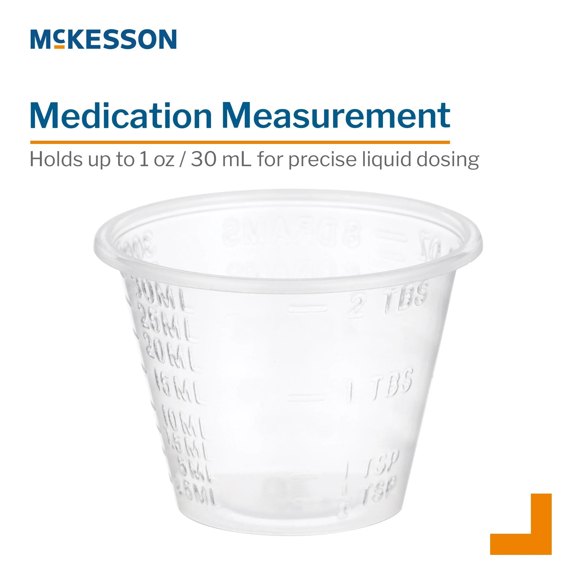 McKesson Brand McKesson Graduated Medicine Cups (5000/CS) - Image 2