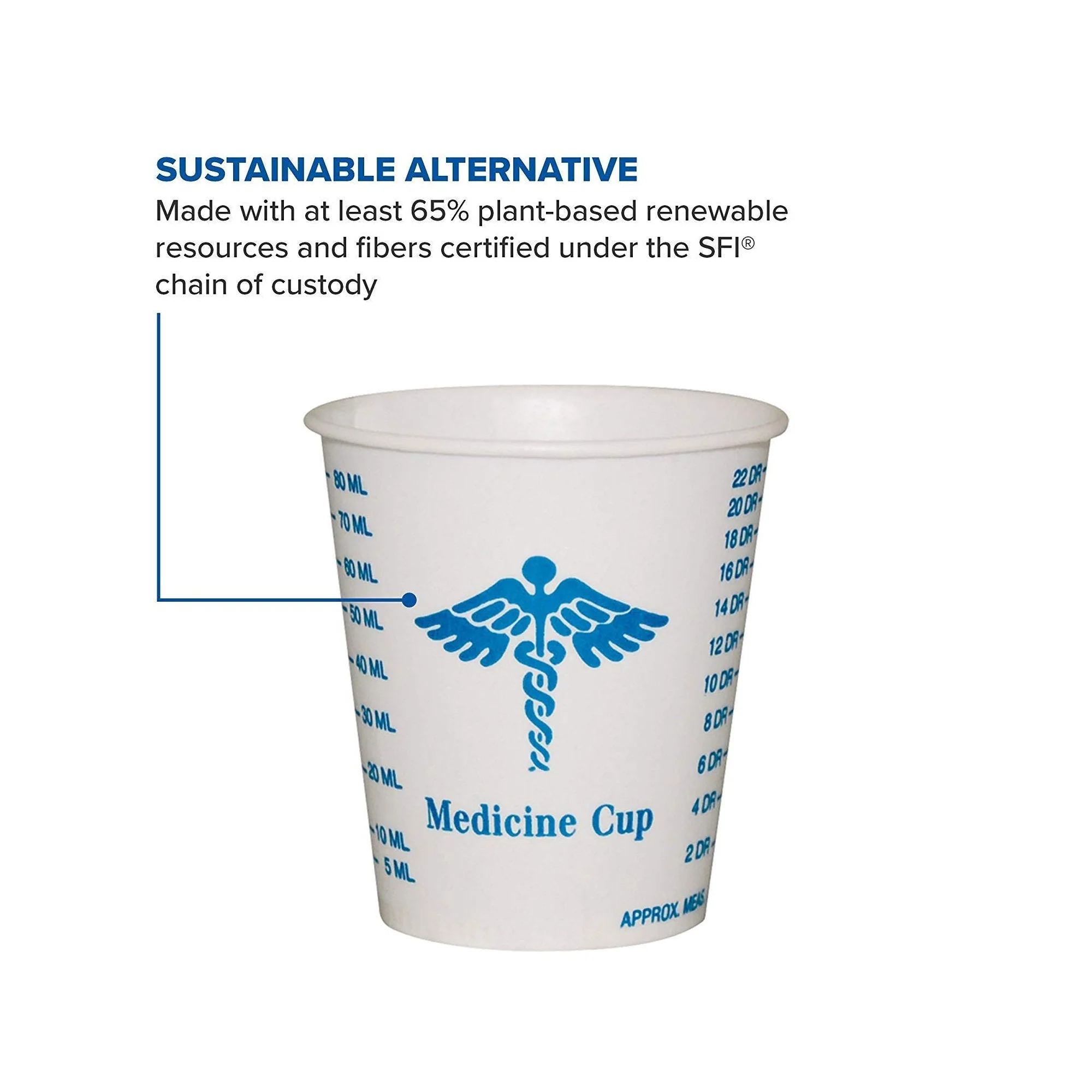 RJ Schinner Co Solo Graduated Medicine Cup (5000/CS) - Image 2