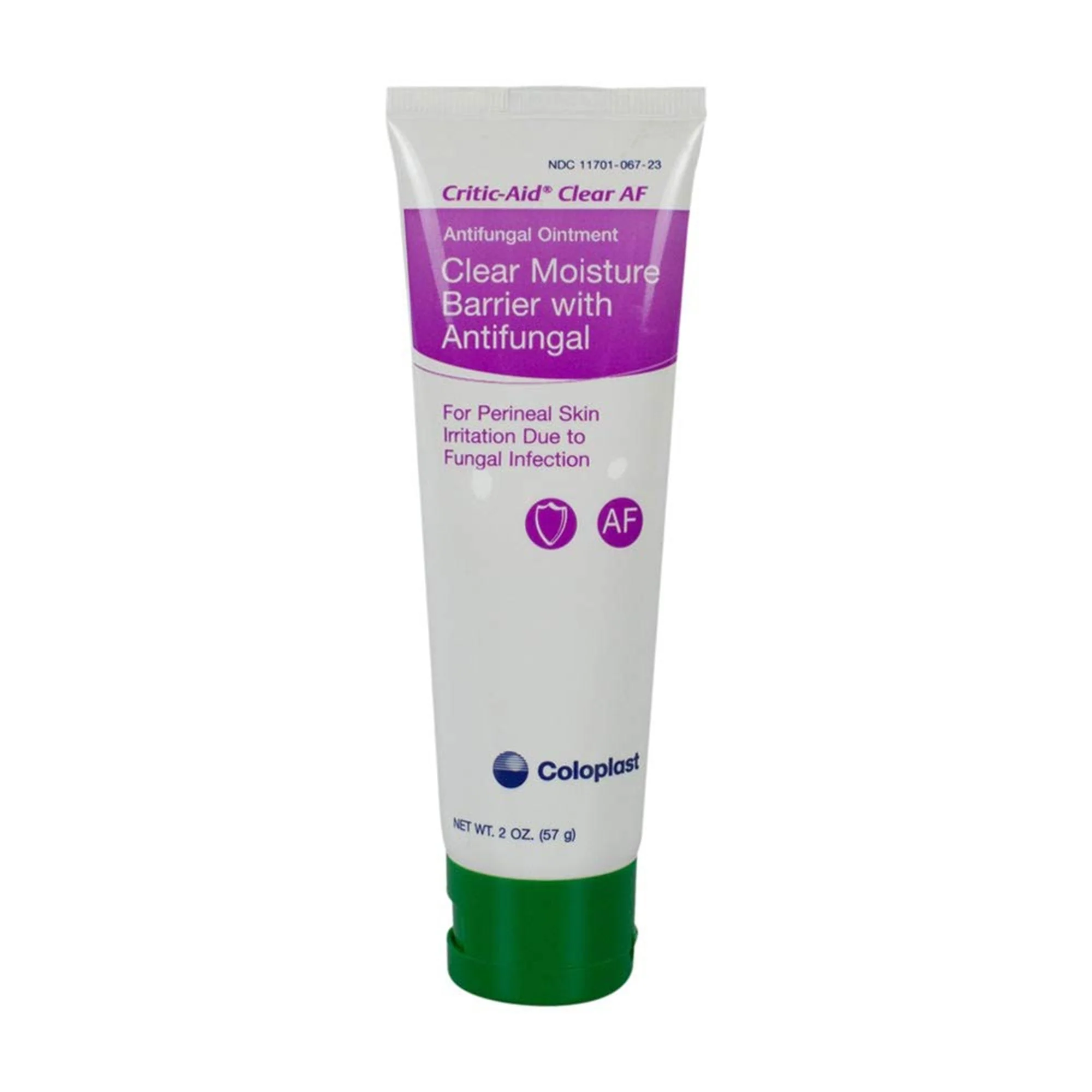 Medline Antifungal with CMC Critic-Aid Clear AF 2% Strength Ointment 2 oz. Tube (COI7571 / CS)