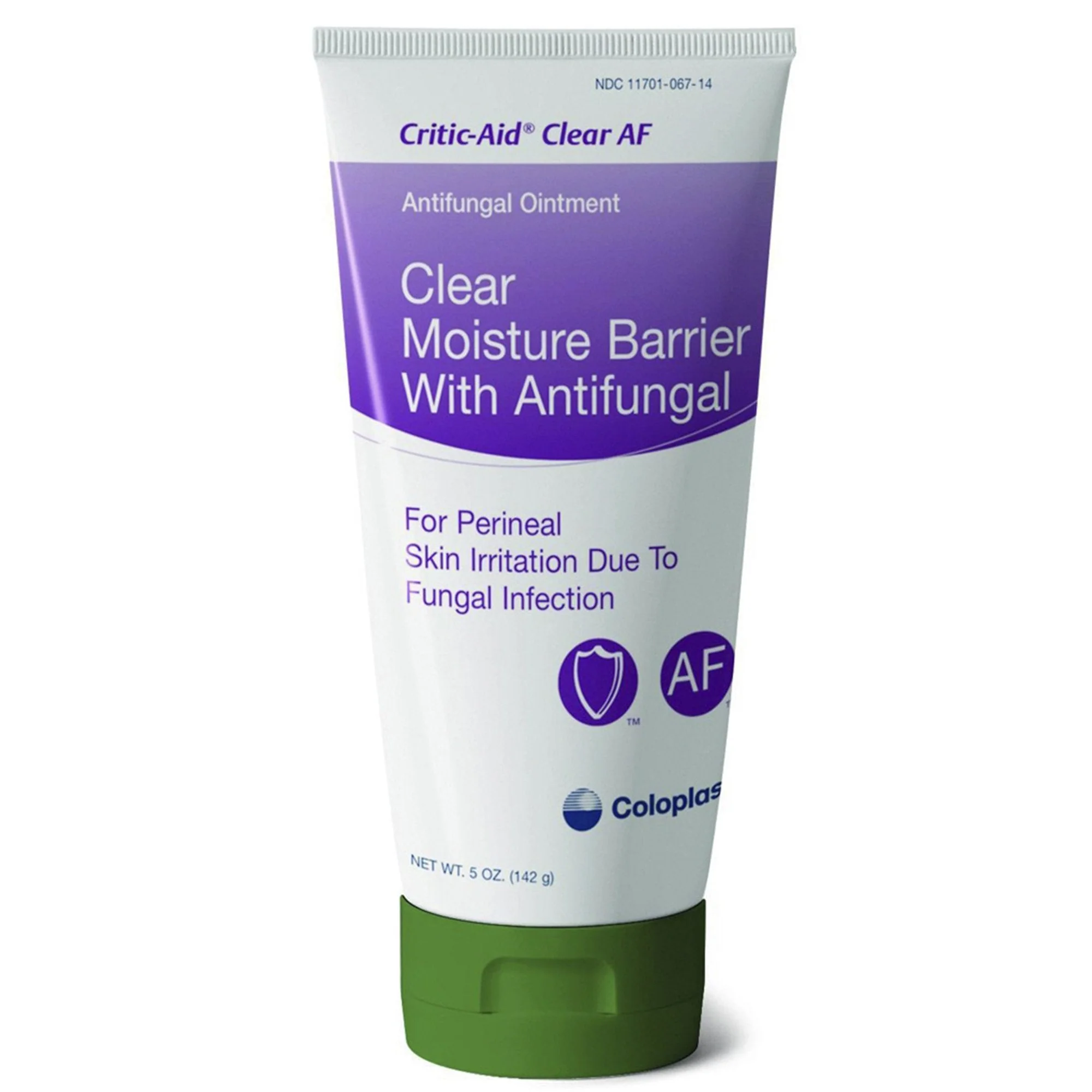 Medline Antifungal with CMC Critic-Aid Clear AF 2% Strength Ointment 5 oz. Tube (COI7572 / CS)