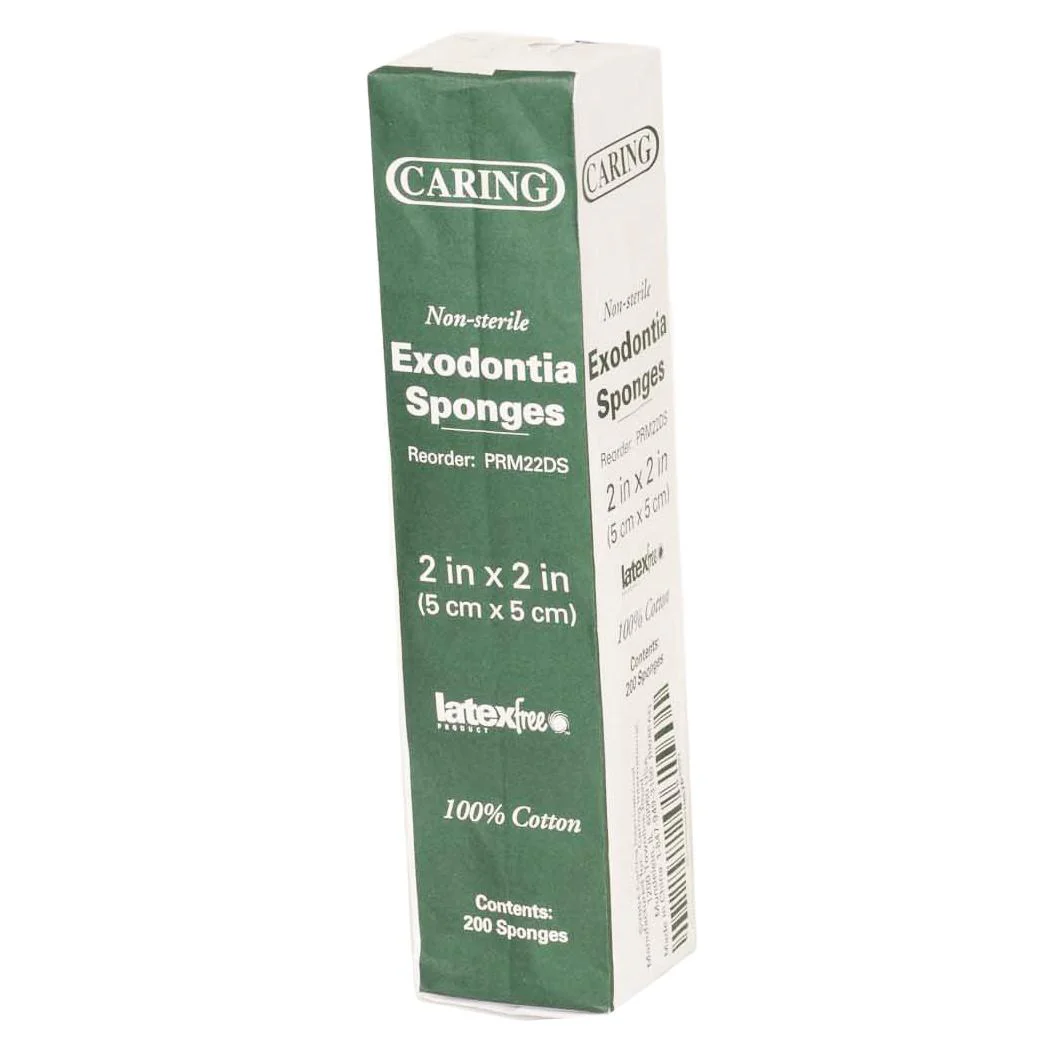 Medline Cotton Filled Gauze Sponge Medline Essentials 2 X 2 Inch NonSterile 200 per Pack (PRM22DS / CS)