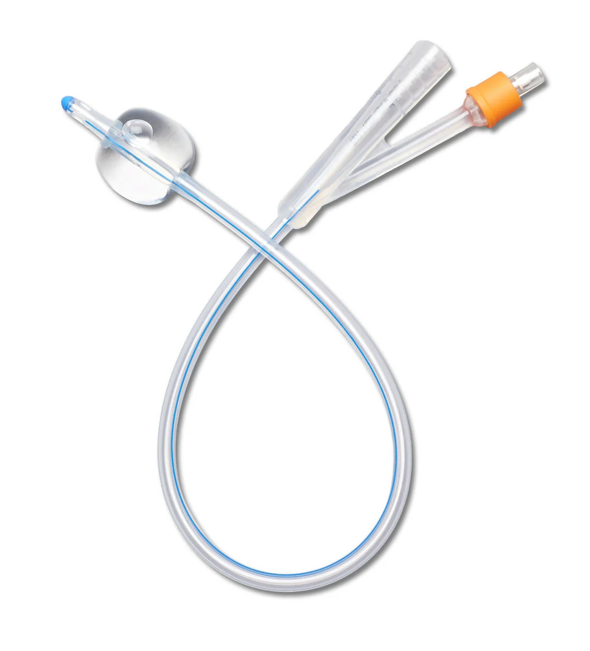 Medline Foley Catheter Medline 2-Way Firm Tip 10 cc Balloon 12 Fr. Silicone (DYND11500 / CS)