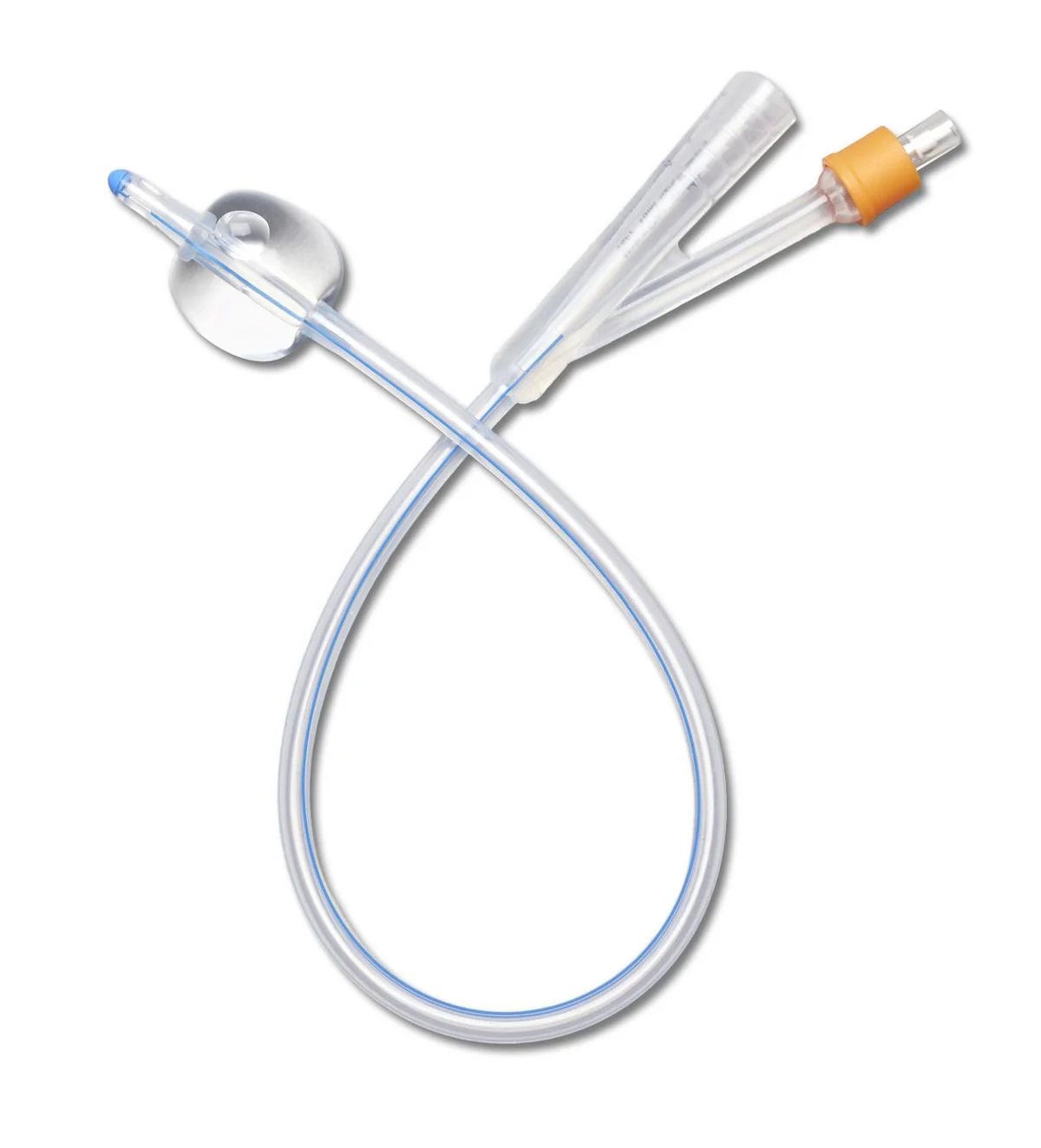 Medline Foley Catheter Medline 2-Way Firm Tip 10 cc Balloon 16 Fr. Silicone (DYND11502 / CS)