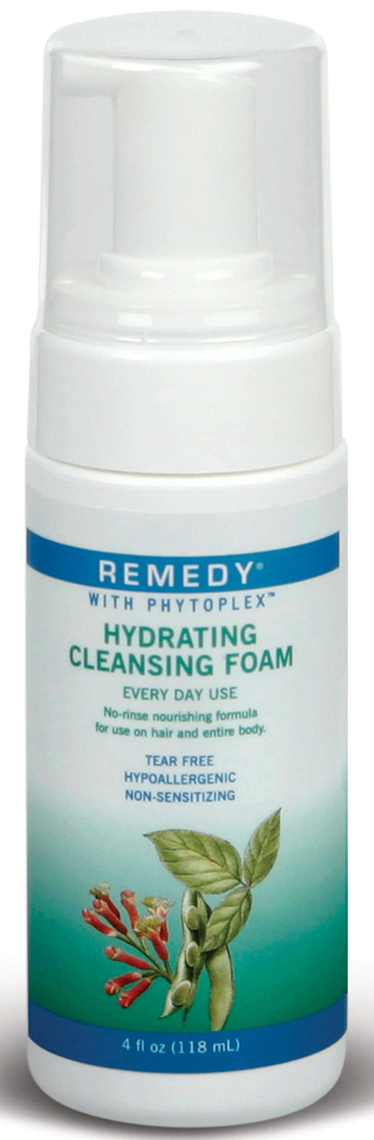 Medline Rinse-Free Cleanser Remedy Phytoplex Foaming 4 oz. Pump Bottle Vanilla Scent (MSC092104 / CS)