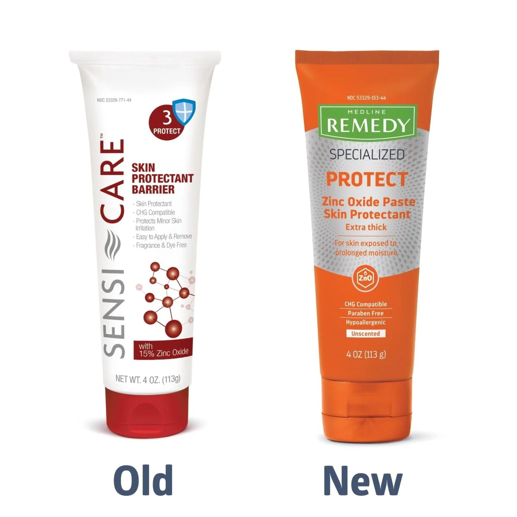 Medline Skin Protectant Medline Remedy Specialized Protect 4 oz. Tube Unscented Cream CHG Compatible (325614 / CS)