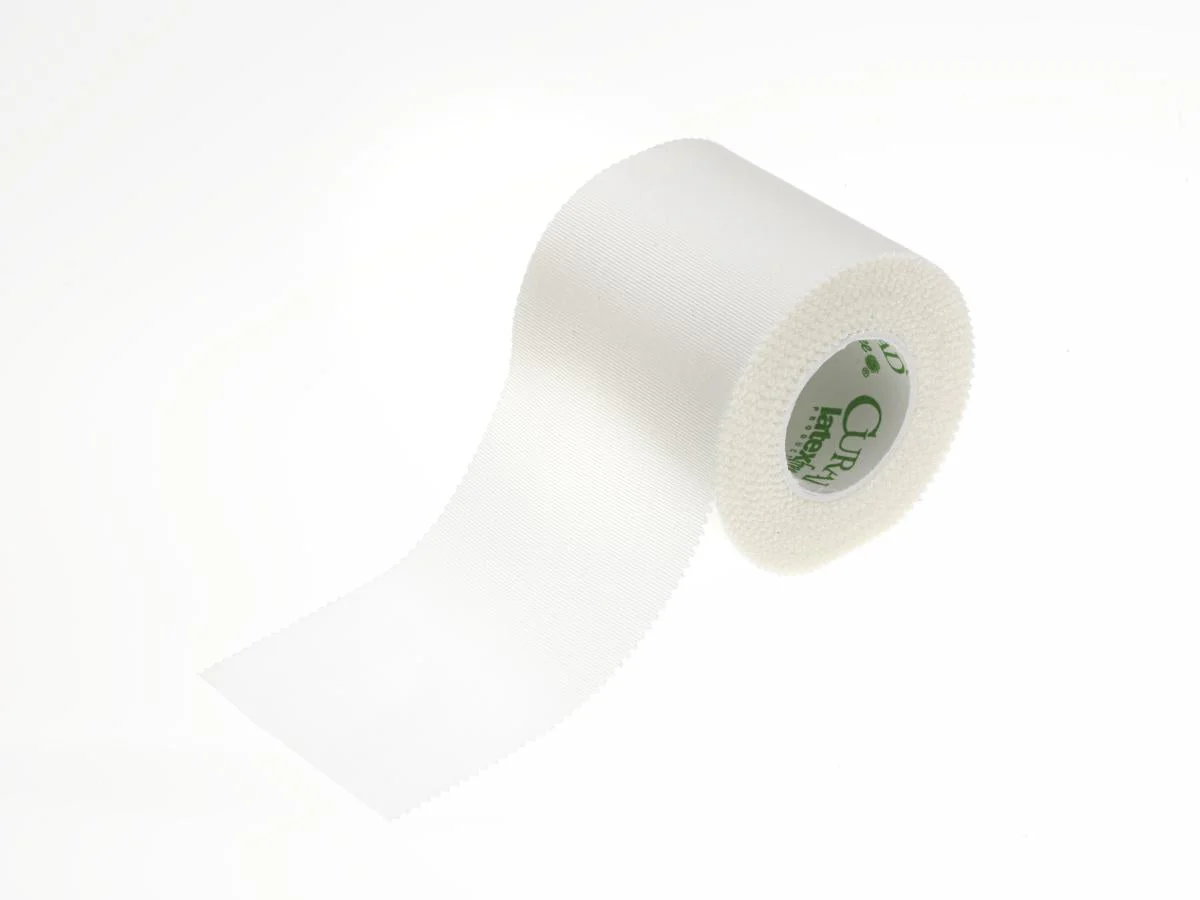 Medline Water Resistant Medical Tape Curad White 2 Inch X 10 Yard Silk-Like Cloth NonSterile (NON270102 / CS)