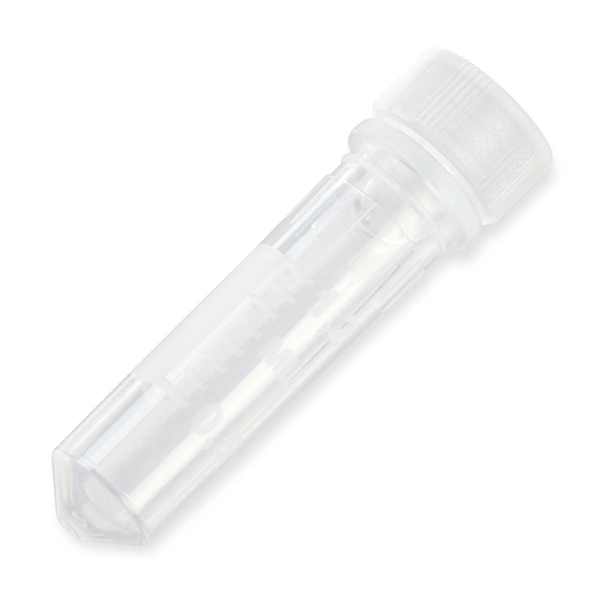 Globe Scientific Microcentrifuge Tube Plain 2 mL Screw Cap Polypropylene Tube (1000/CS)