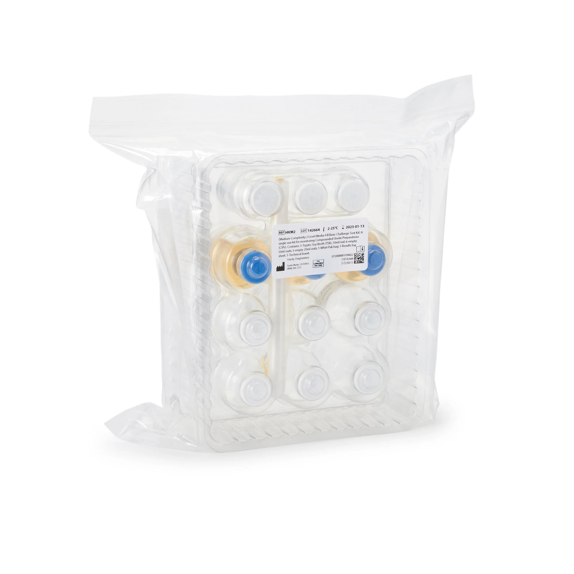 Hardy Diagnostics HardyVal CSP Medium Complexity Microorganism Reproductive Health Test Kit