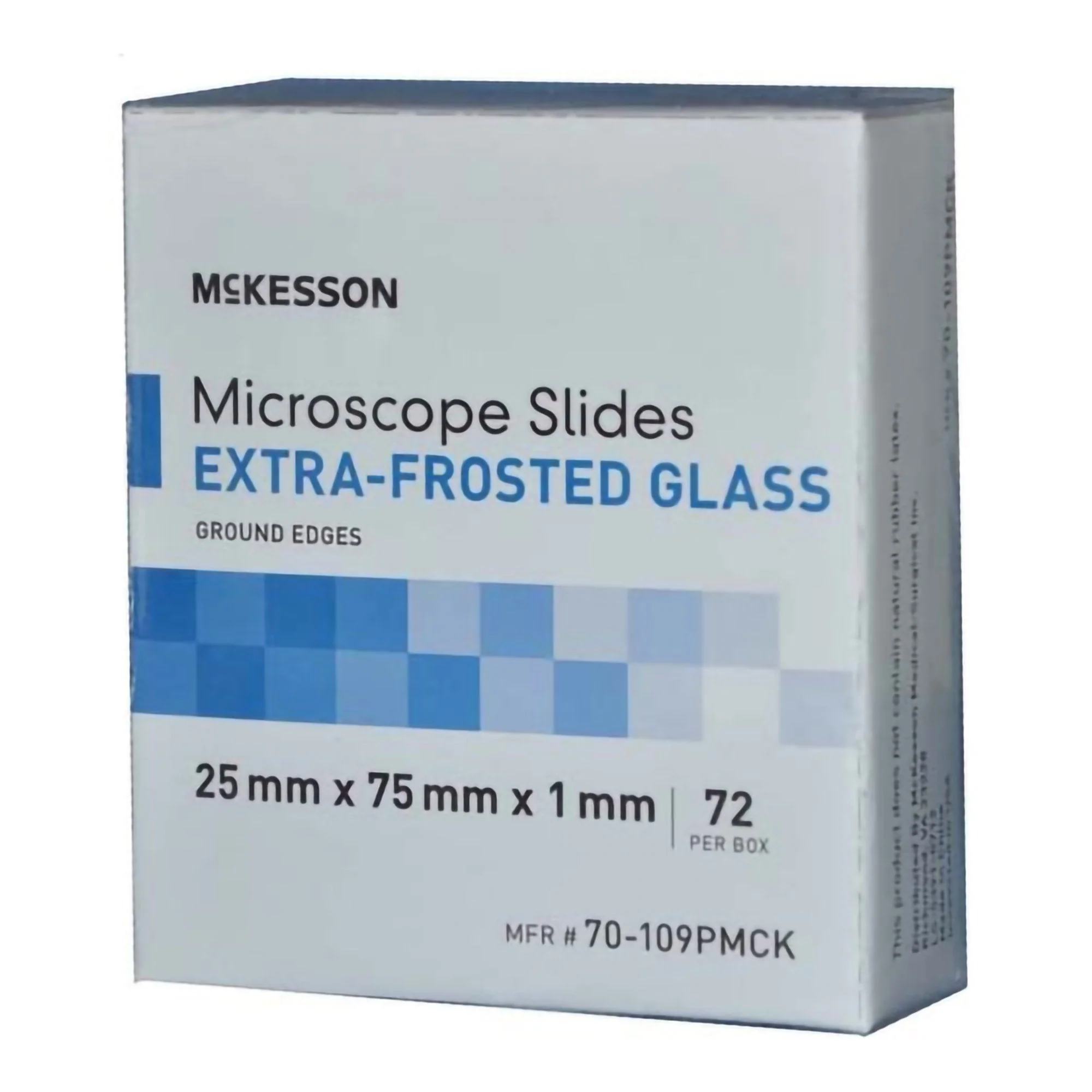 McKesson Brand McKesson Glass Microscope Slide, 25 x 75 x 1 mm (1440/CS)