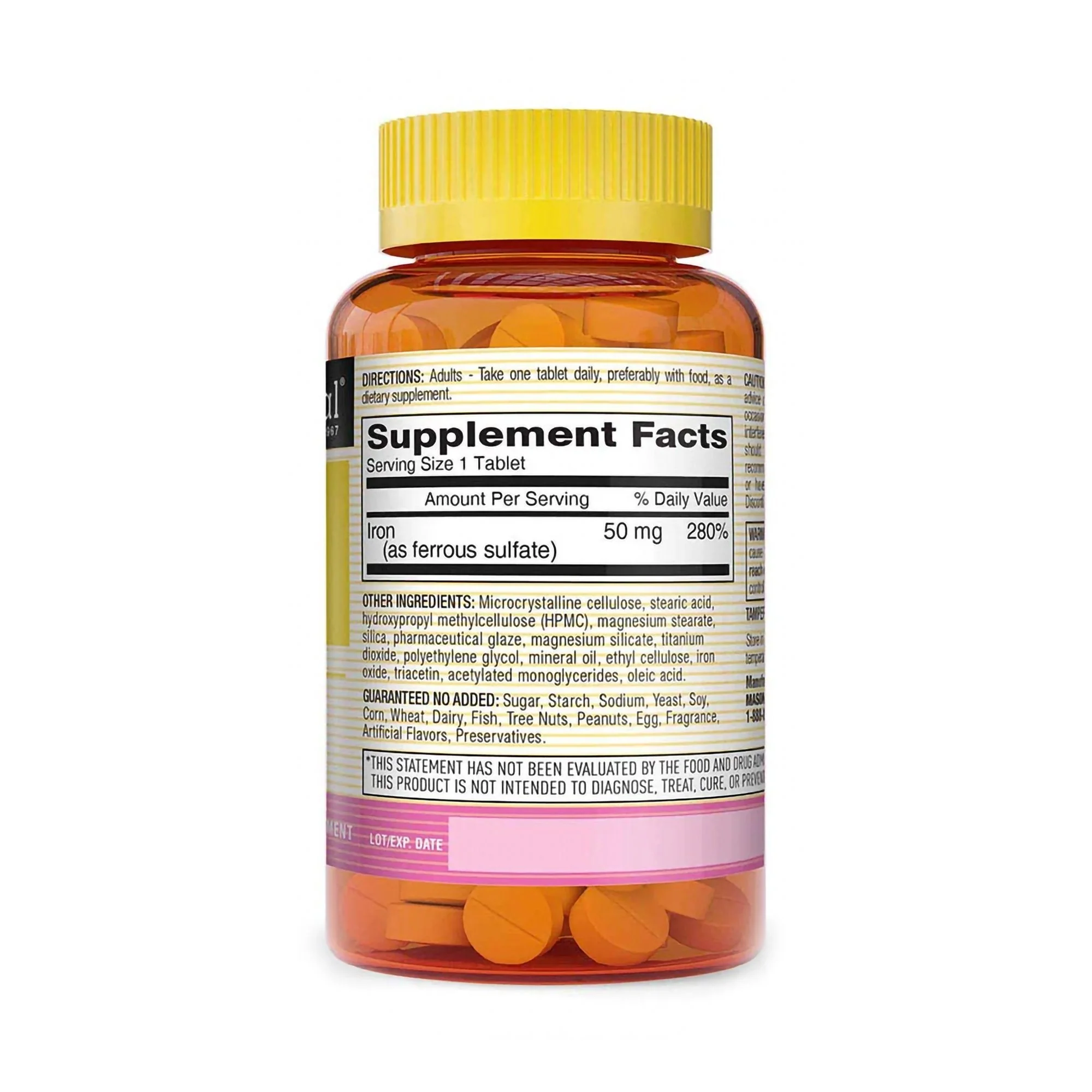 Mason Vitamins Mason Vitamins Iron Mineral Supplement - Image 2