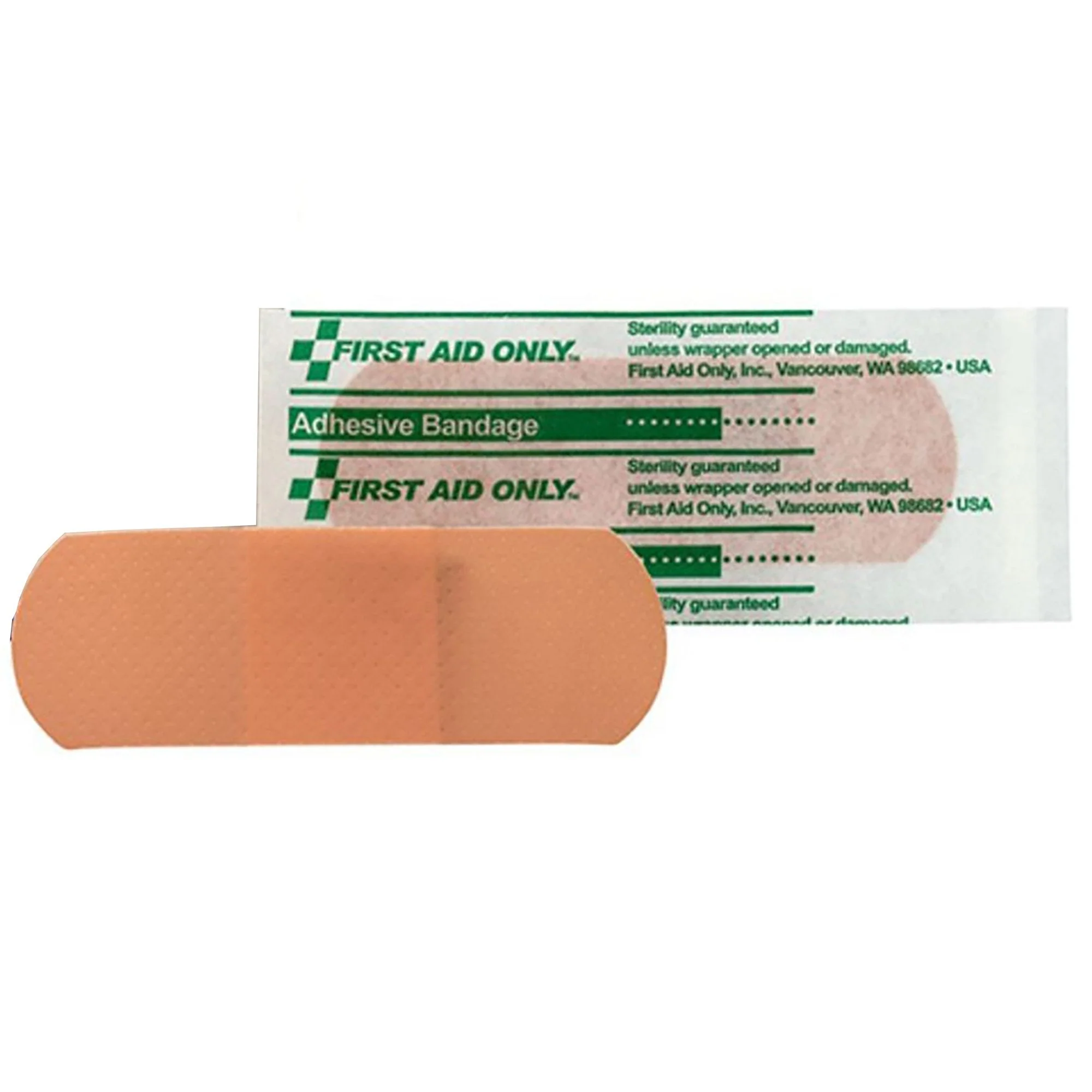 Acme United First Aid Only Tan Adhesive Strip, 1 x 3 Inch (960/CS) - Image 3