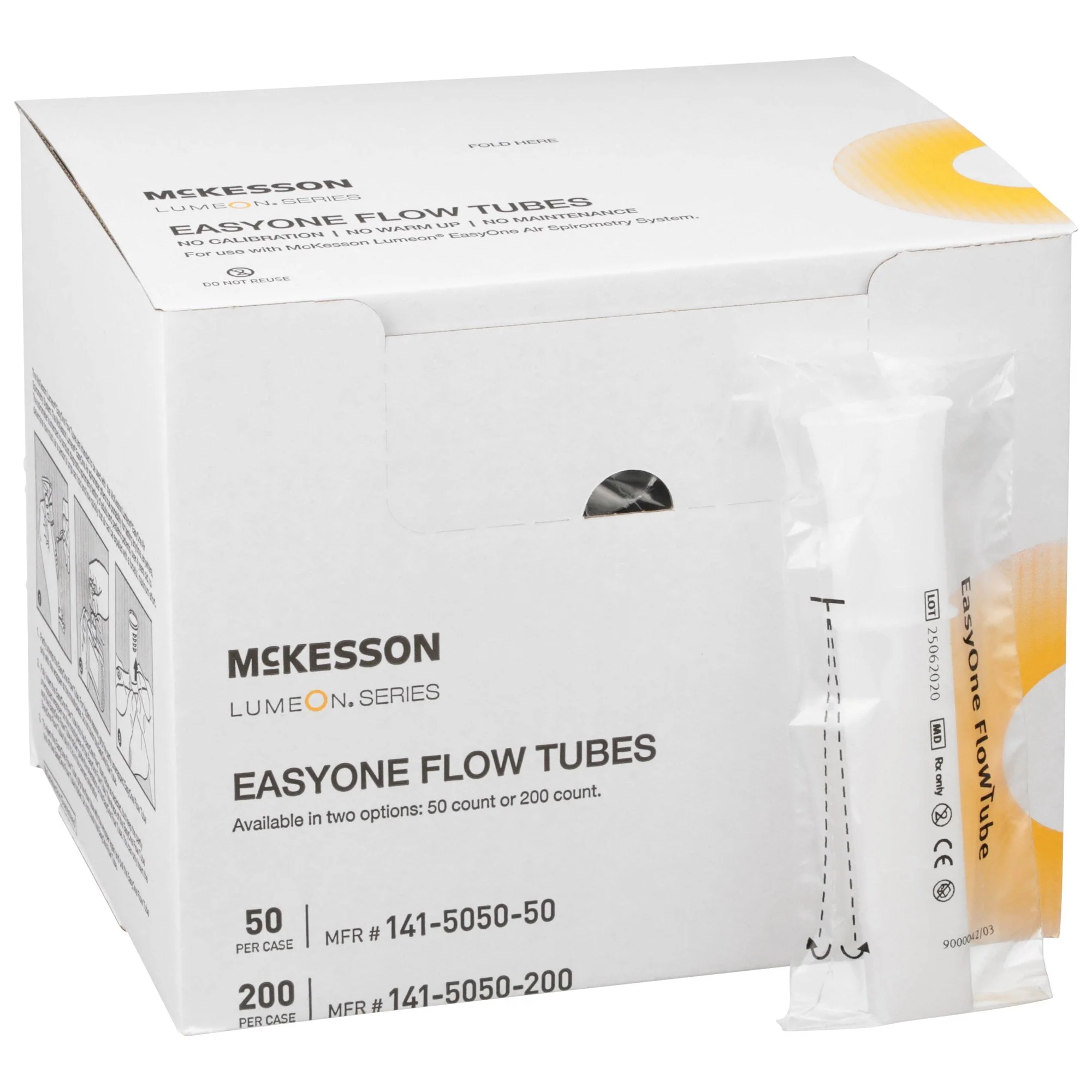 McKesson Brand McKesson Lumeon Flow Tube Mouthpiece (50/CS)