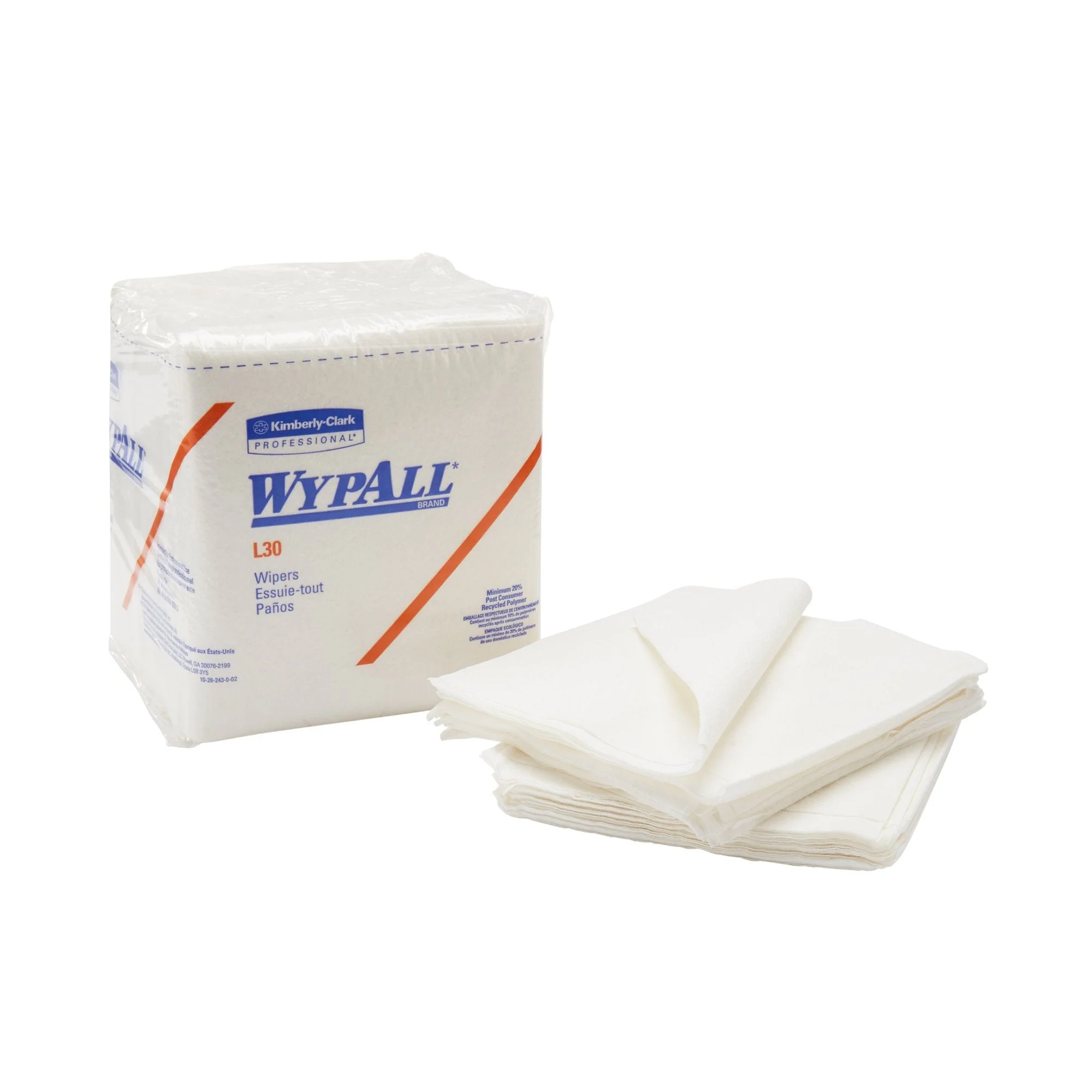 Kimberly Clark Kimberly Clark WypAll L30 Towels, Light-Duty (1080/CS)