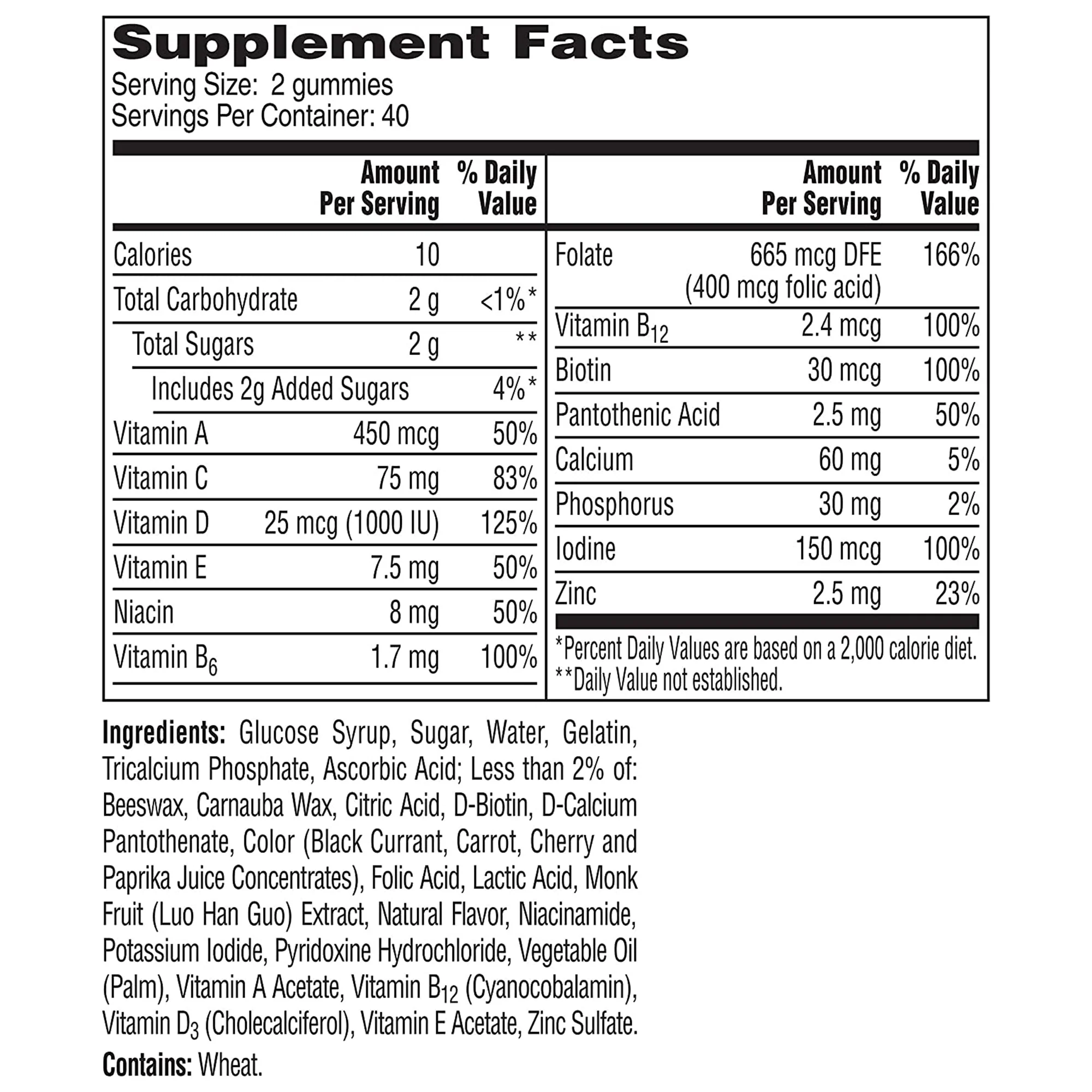 Bayer One-A-Day VitaCraves Women's Multi Gummies - Image 2