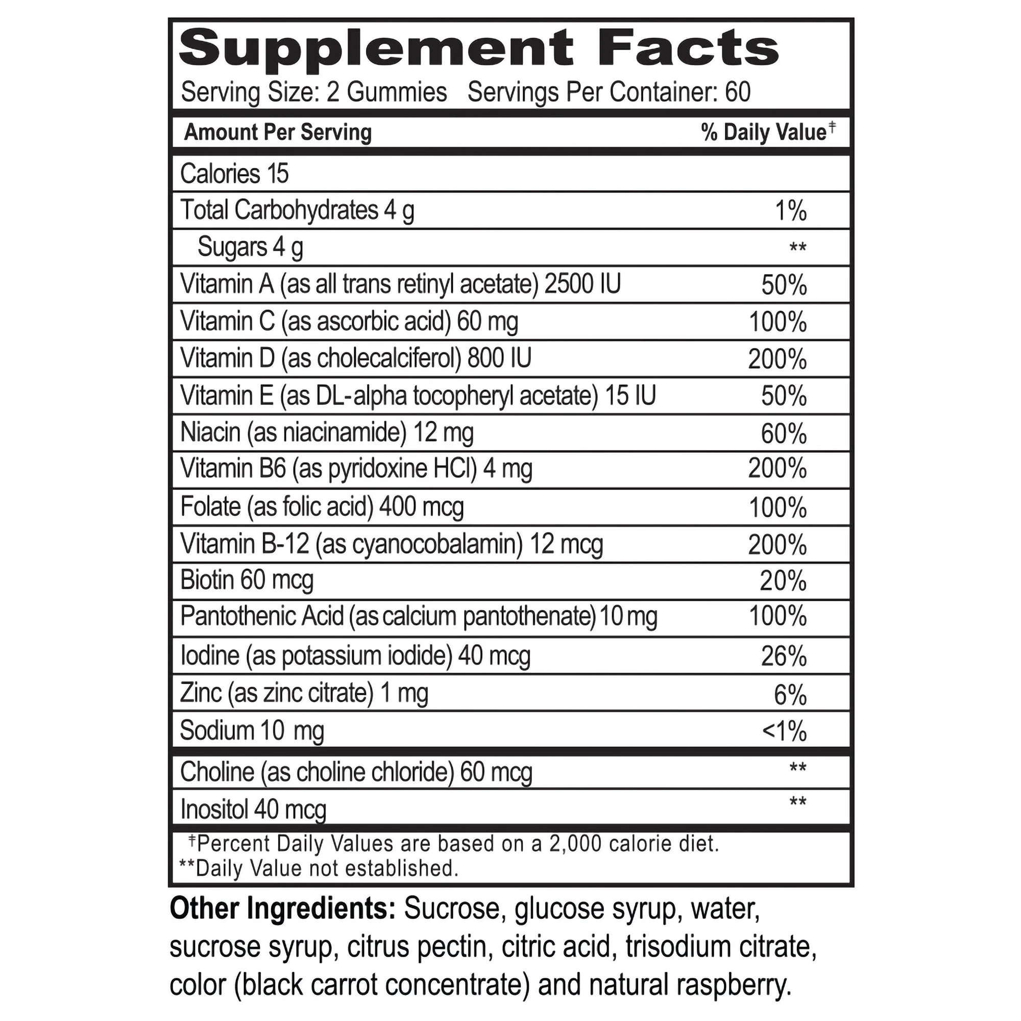 Geri-Care YumV's Multivitamin Supplement (12/CS) - Image 2