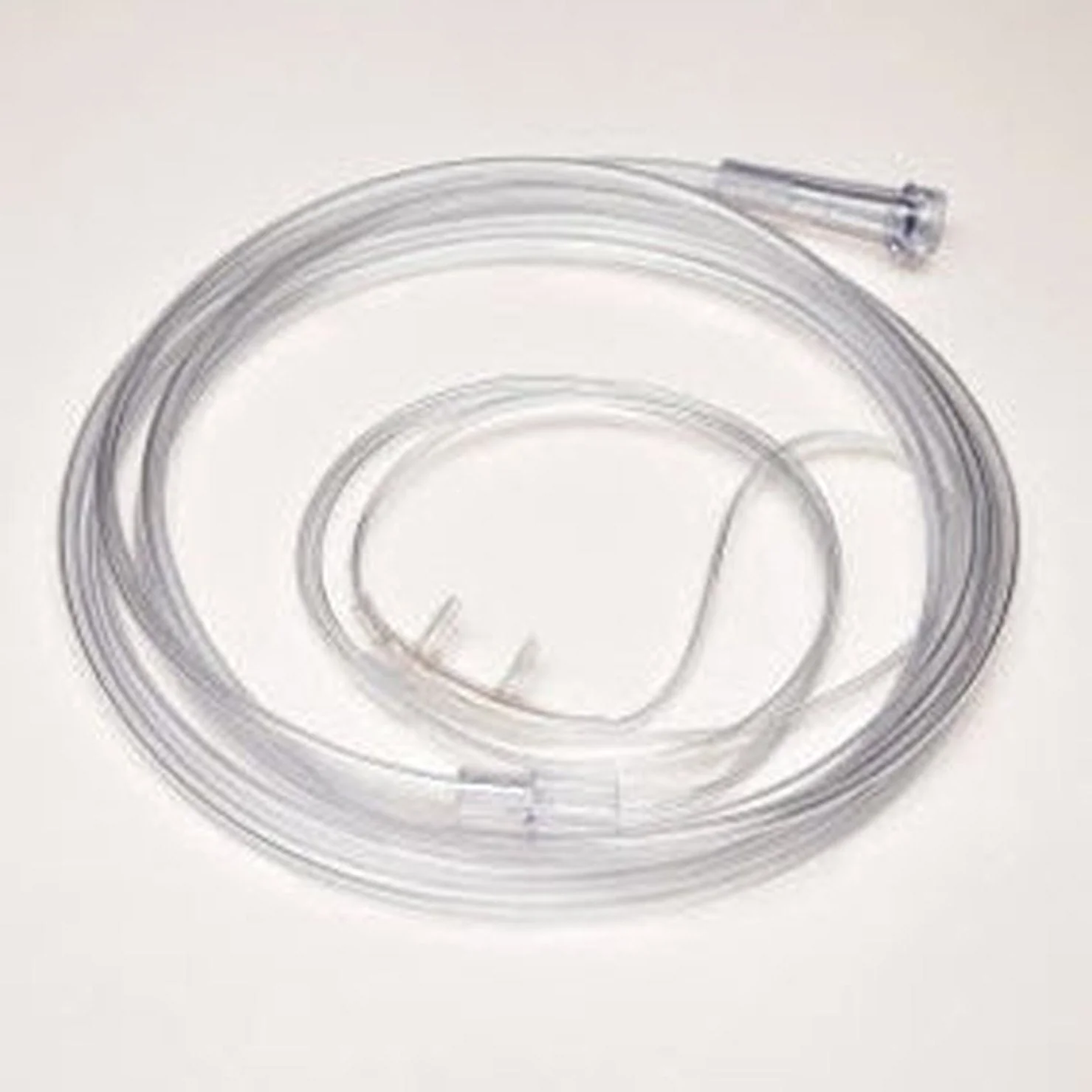 Nasal Cannula Salter-Style Micro Adult Curved Prongs 4 Foot Tubing Low Flow Rate