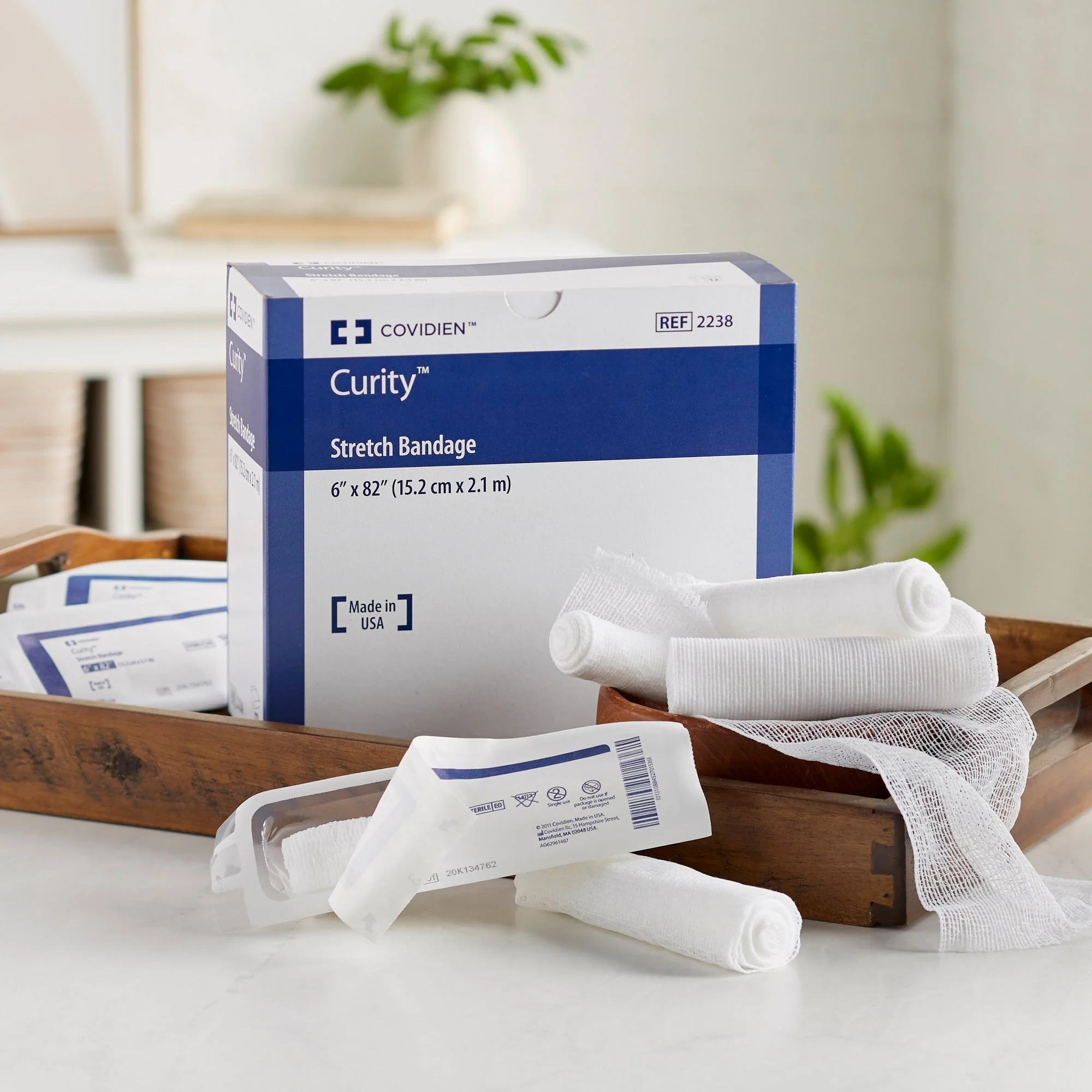 Cardinal Curity Sterile Conforming Bandage, 6 x 82 Inch, One-Ply (48/CS) - Image 5