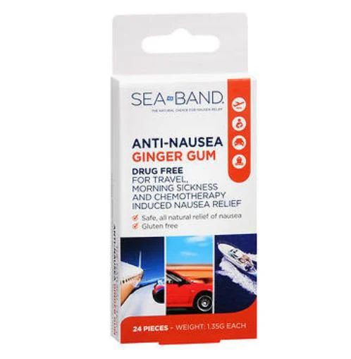 Emerson Healthcare Sea-Band Nausea Relief Ginger Gum