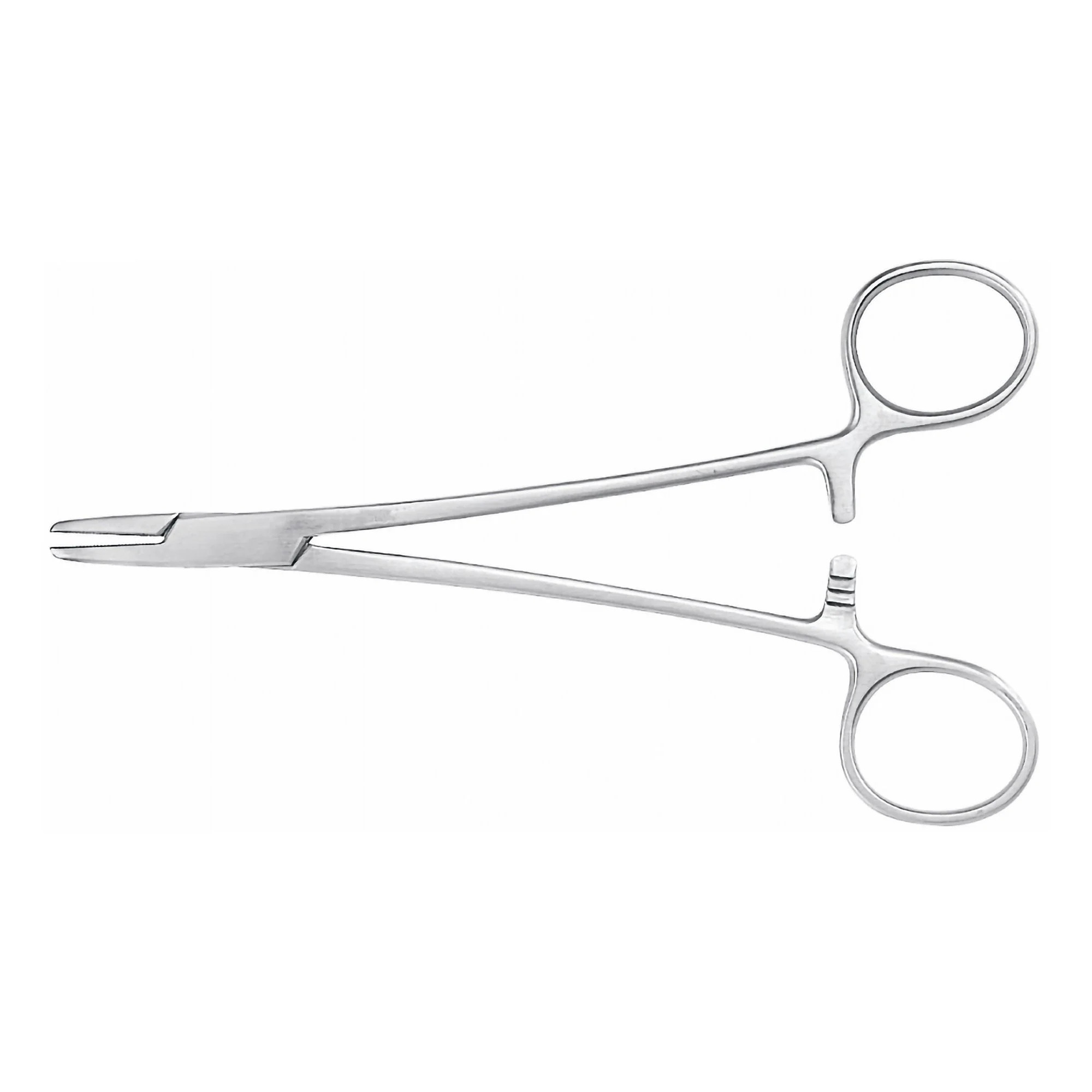 Needle Holder McKesson Mayo-Hegar 5 Inch Length Serrated Jaws Finger Ring Handle