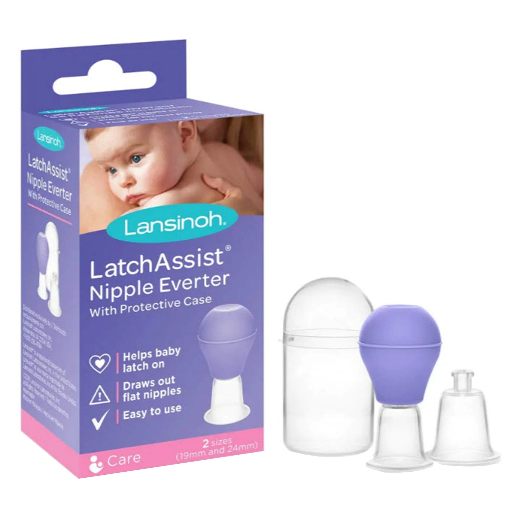 Emerson Healthcare Lansinoh LatchAssist Silicone Nipple Everter (24/CS)