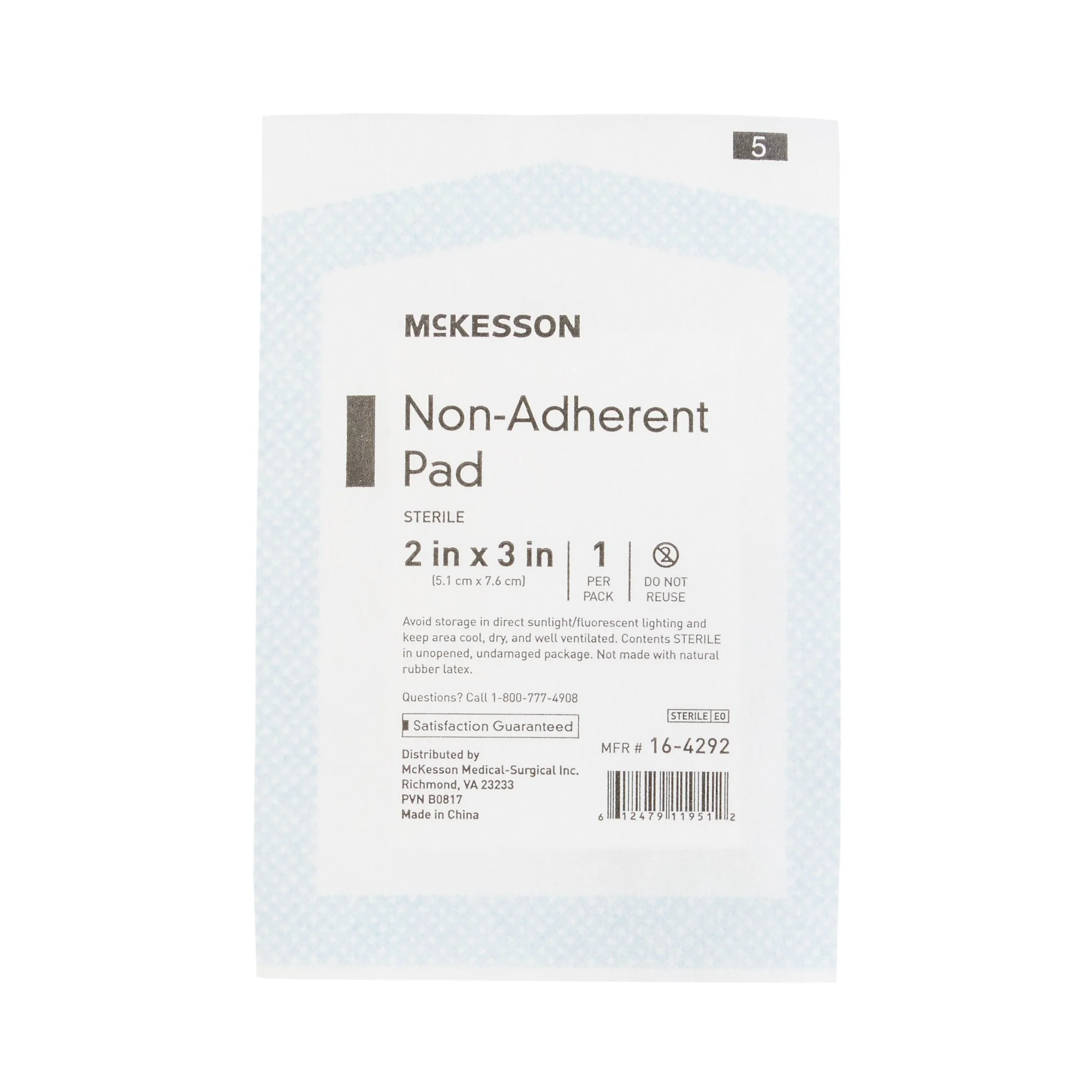 McKesson Brand McKesson Nonadherent Dressing, 2 x 3 Inch (1200/CS) - Image 3