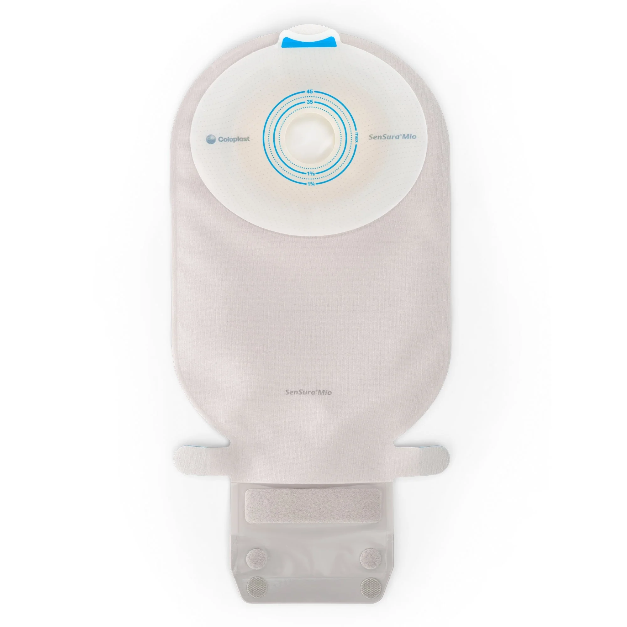 Coloplast SenSura Mio Flat 1-Piece Transparent Ostomy Pouch, 25 mm Stoma (10/BX) - Image 3
