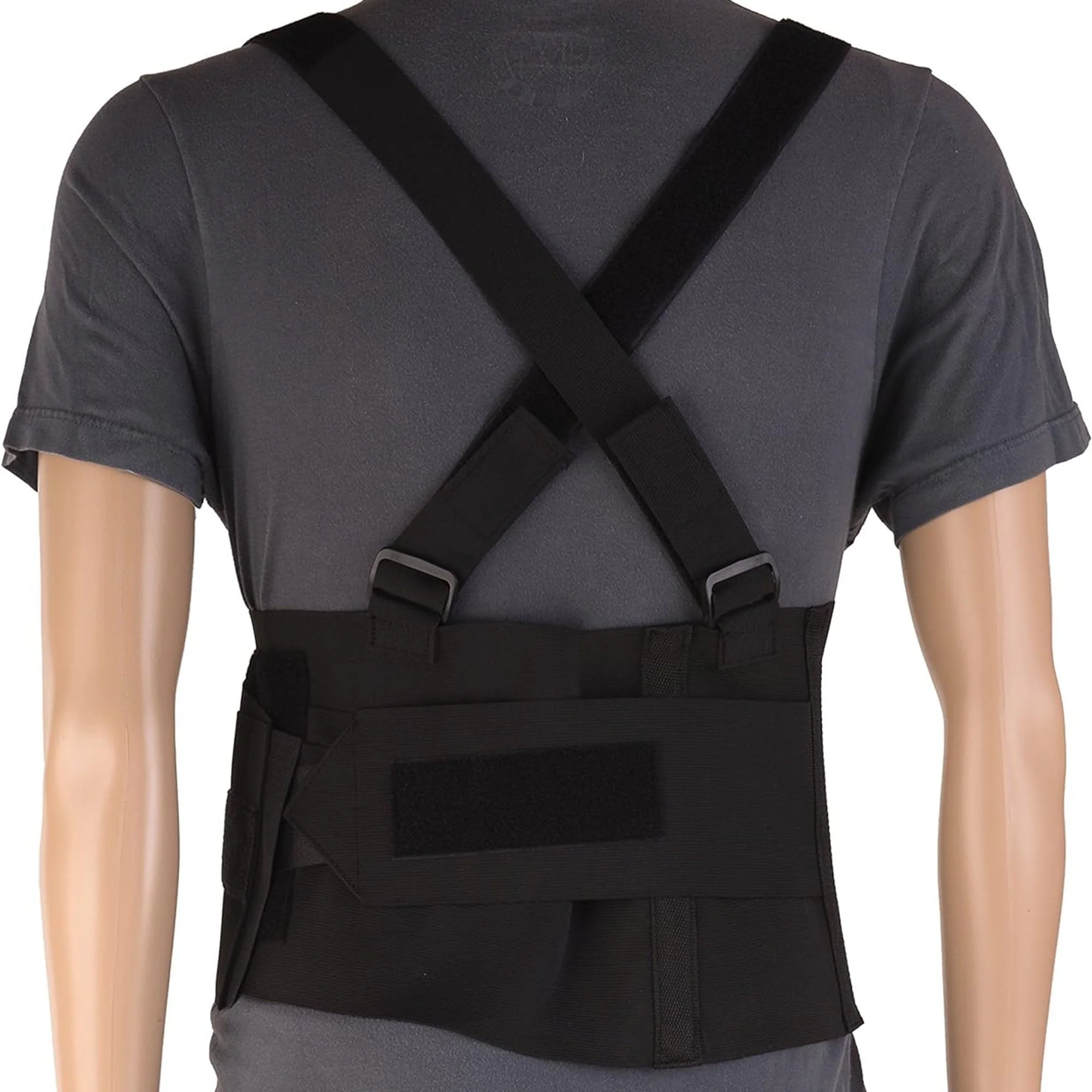 Mabis Healthcare DMI Deluxe Industrial Back Support, Fits 28 – 40 Inch Waists - Image 3