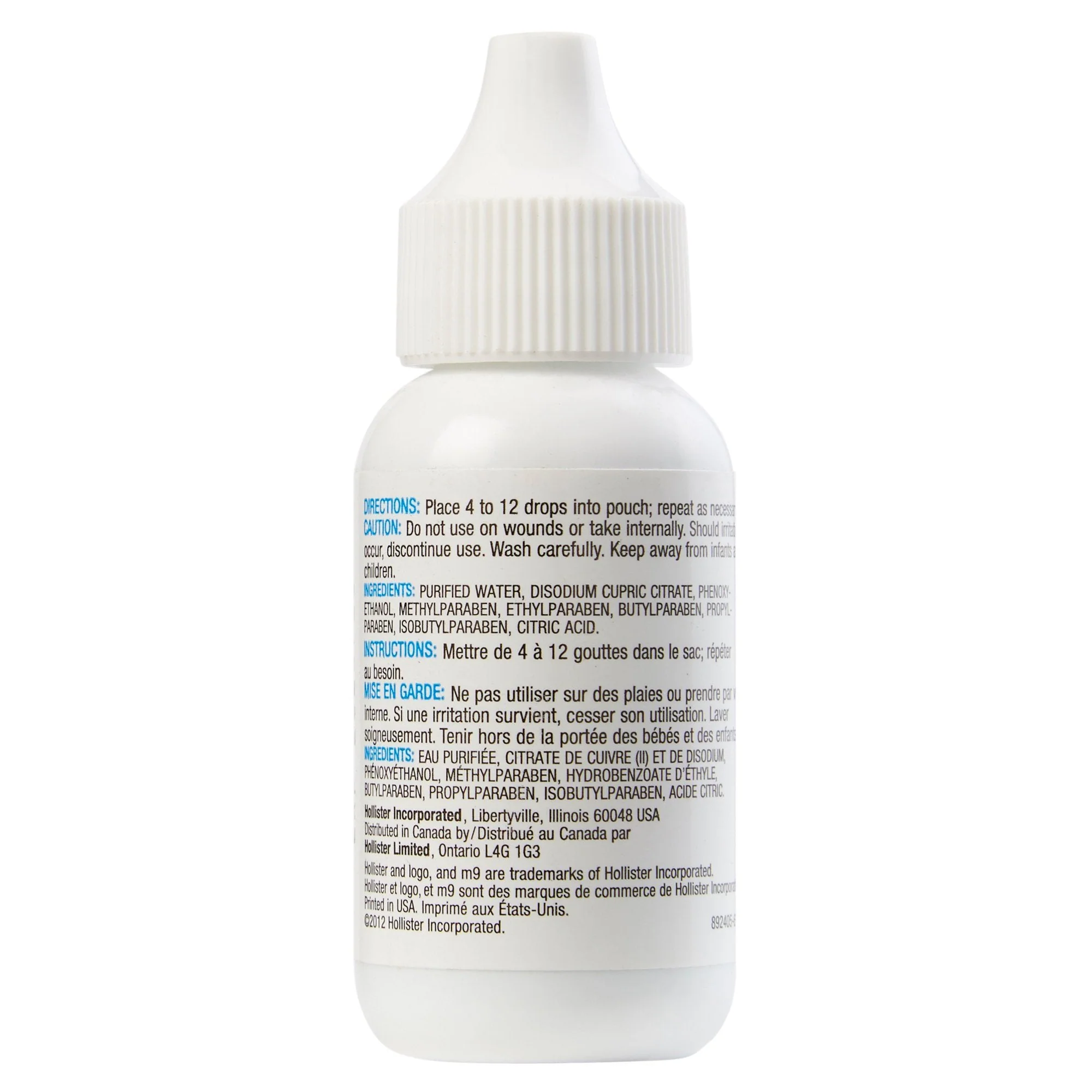 Hollister m9 Odor Eliminator Drops, 1 oz. Bottle, Unscented (12/BX) - Image 2