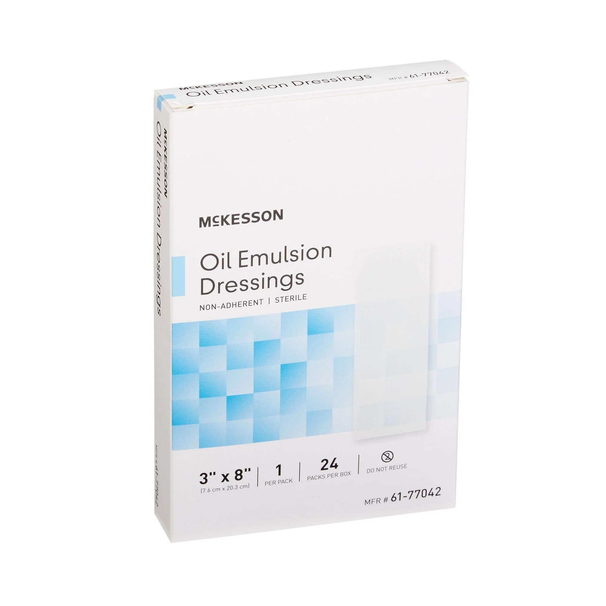 McKesson Brand McKesson Oil Emulsion Impregnated Dressing, 3 x 8 Inch (144/CS) - Image 4