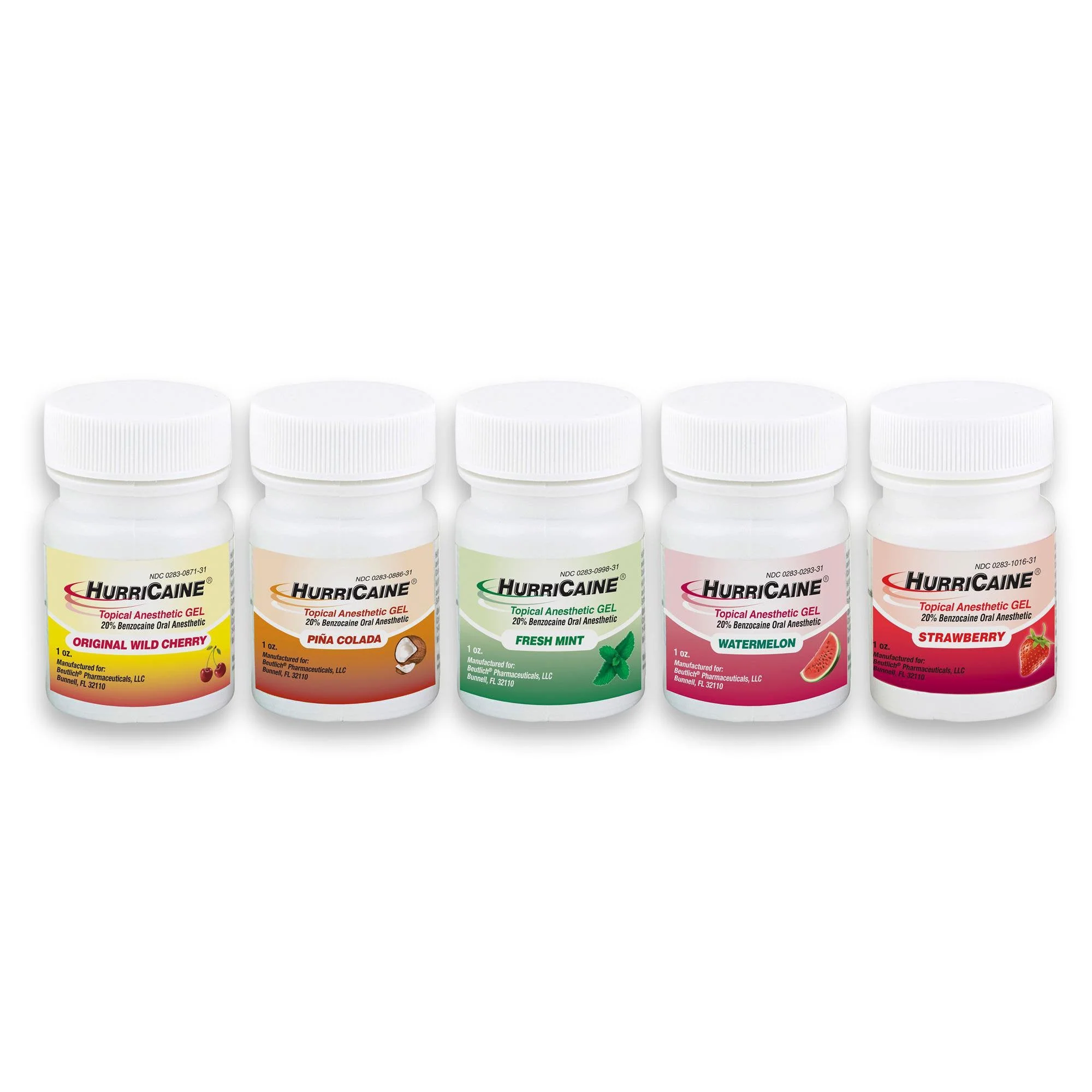 Beutlich Inc HurriCaine Benzocaine Oral Pain Relief, Piña Colada flavor - Image 2