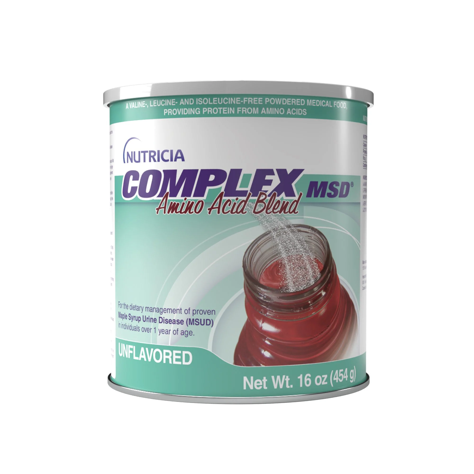 Nutricia North America Oral Supplement Complex MSD Amino Acid Blend Unflavored Powder 16 oz. / 454 Gram Canister (6/CS)