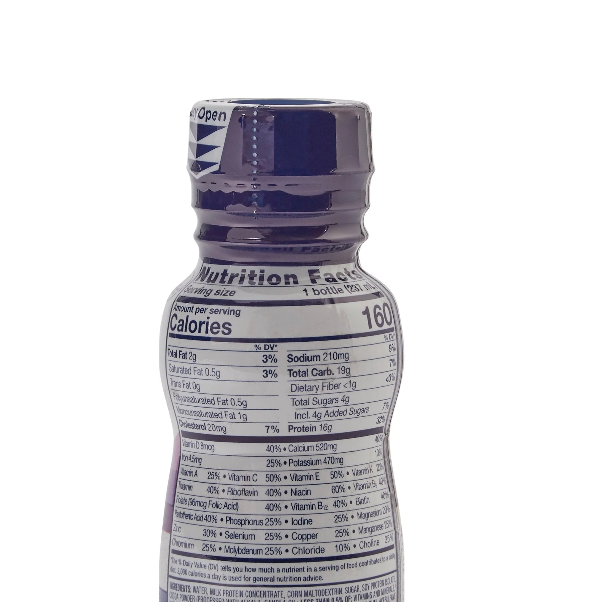 Abbott Nutrition Ensure High Protein Therapeutic Nutrition, Chocolate, 8-ounce bottle (24/CS) - Image 3
