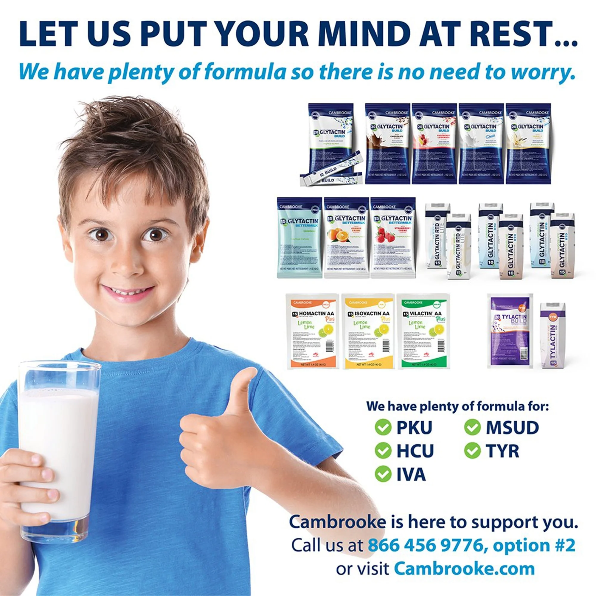 Cambrooke Therapeutics Glytactin Build 20/20 GMP for the Dietary Management of PKU, Raspberry Lemonade (30/CS) - Image 2