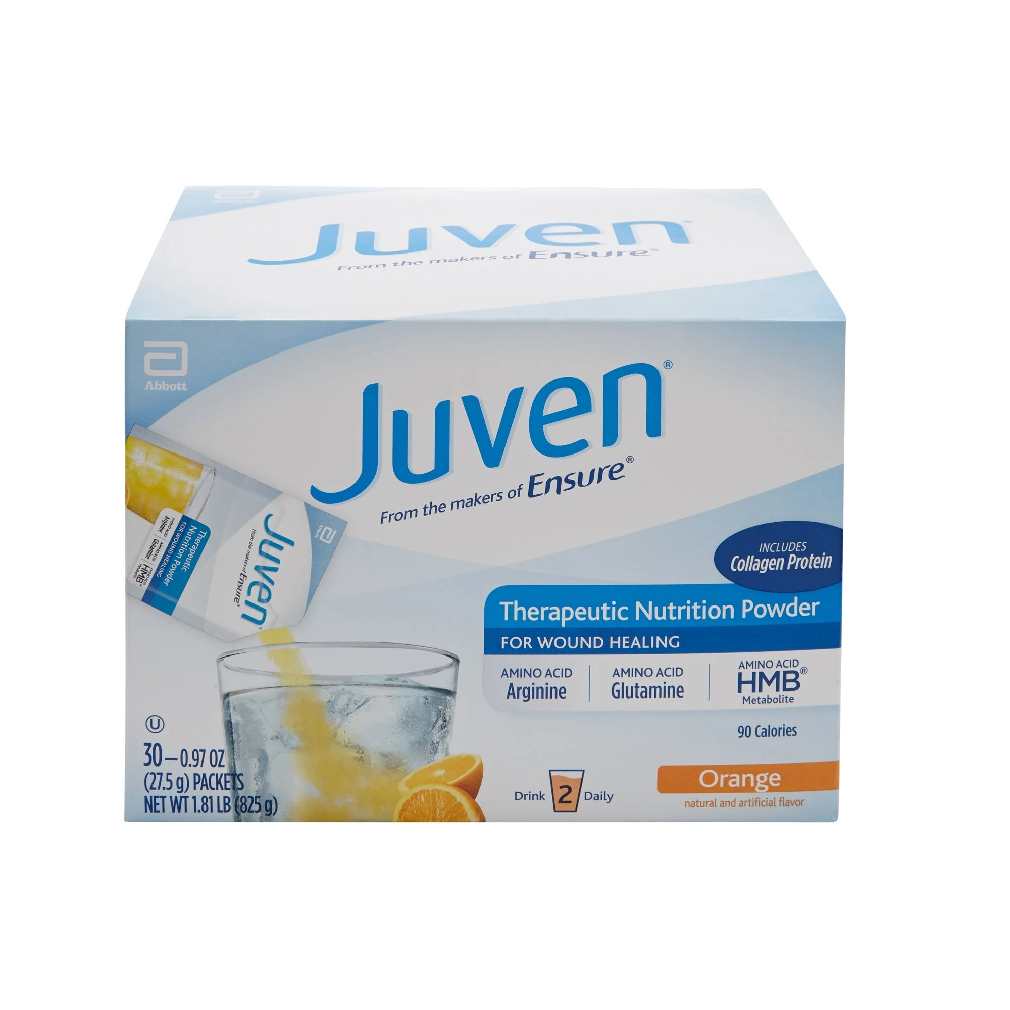 Abbott Nutrition Juven Orange Arginine/Glutamine Therapeutic Nutrition Powder (180/CS) - Image 4