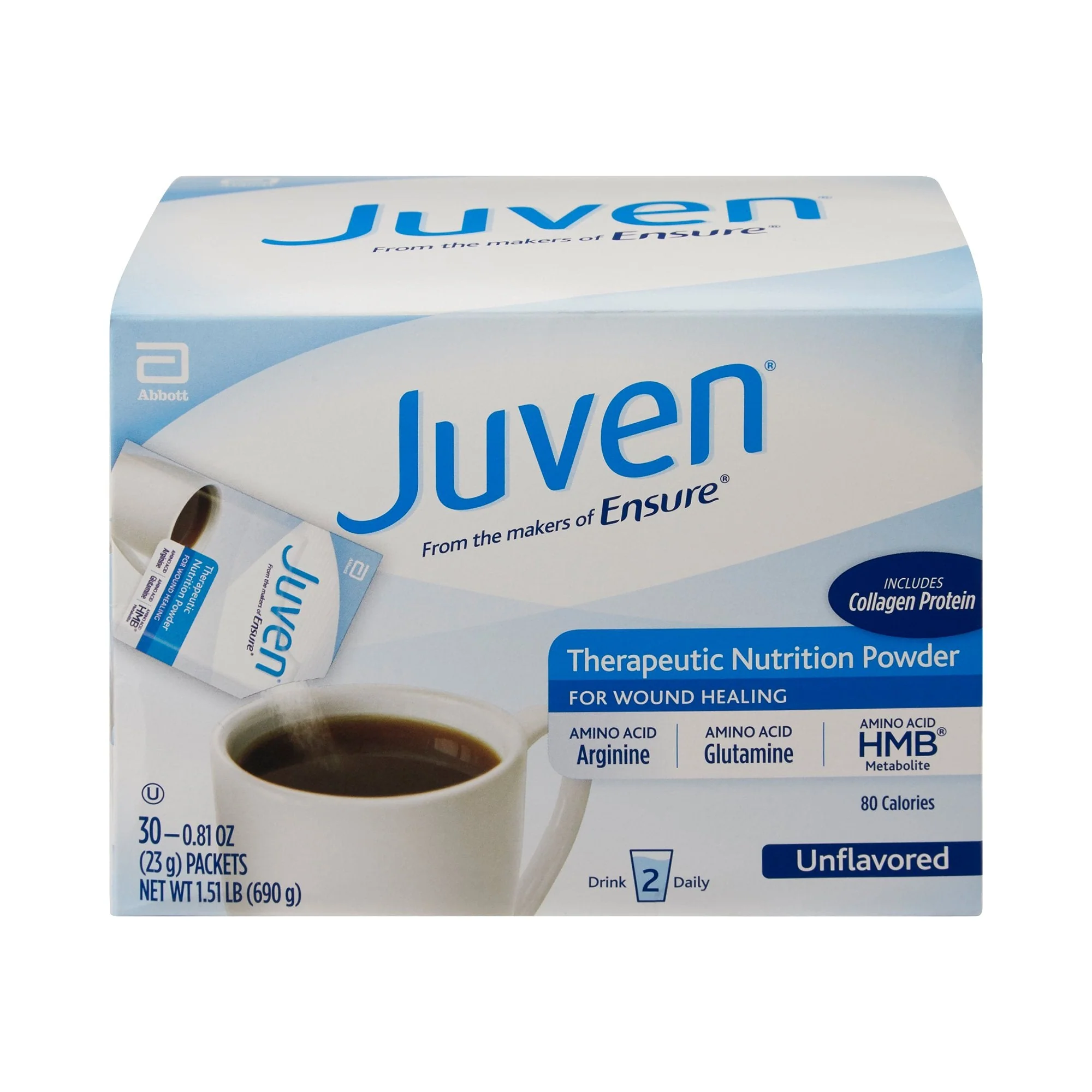 Abbott Nutrition Juven Arginine/Glutamine Therapeutic Nutrition Powder (180/CS) - Image 2