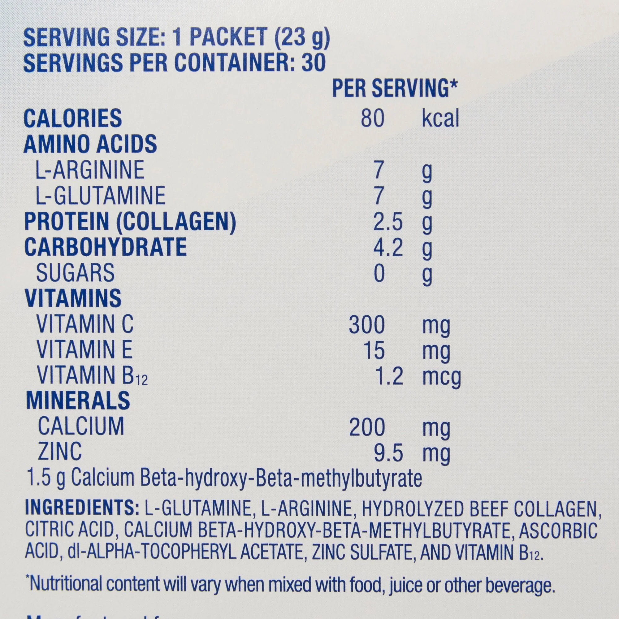 Abbott Nutrition Juven Arginine/Glutamine Therapeutic Nutrition Powder (180/CS) - Image 3