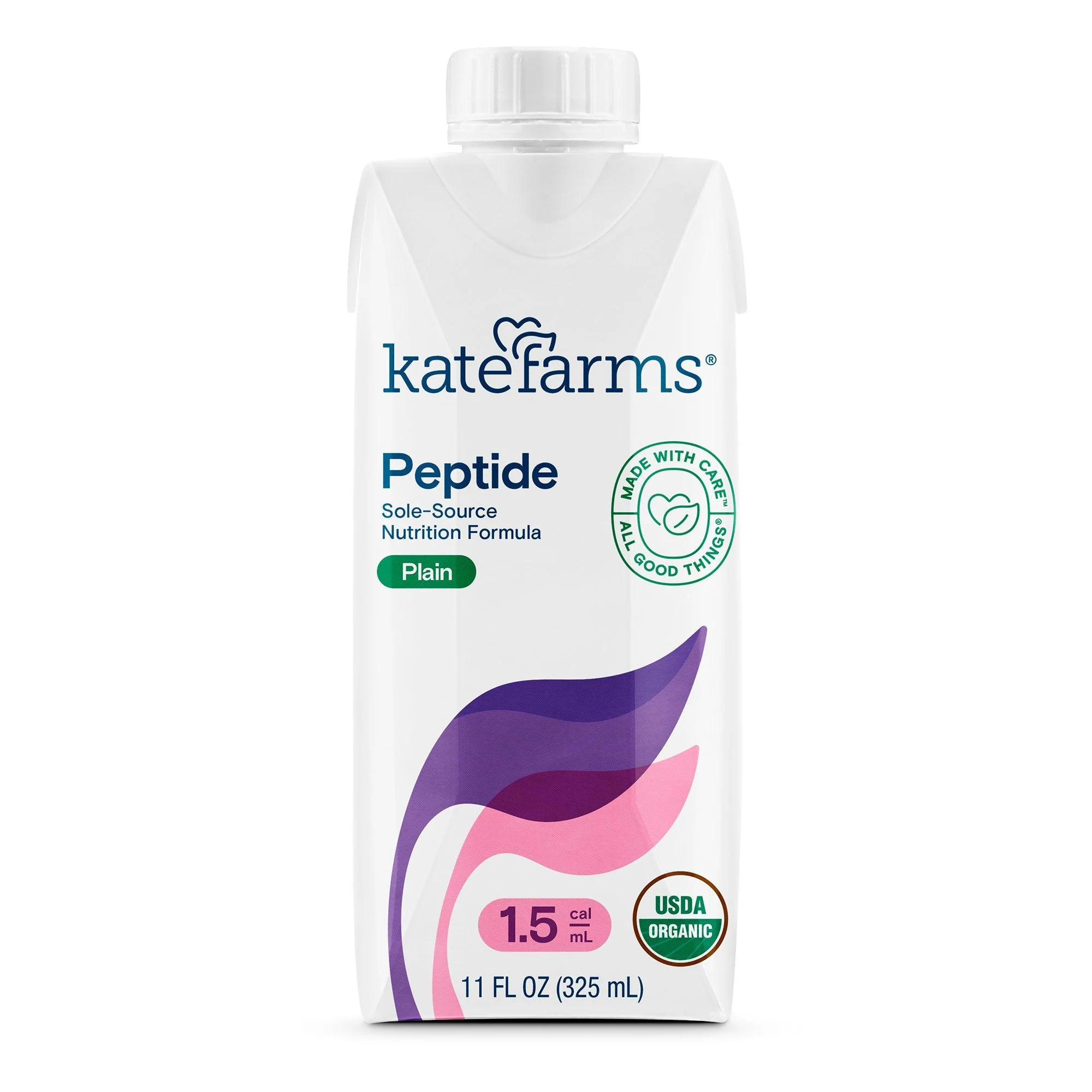 Kate Farms Kate Farms Standard 1.5 Sole-Source Nutrition Formula, 11-ounce carton (12/CS)