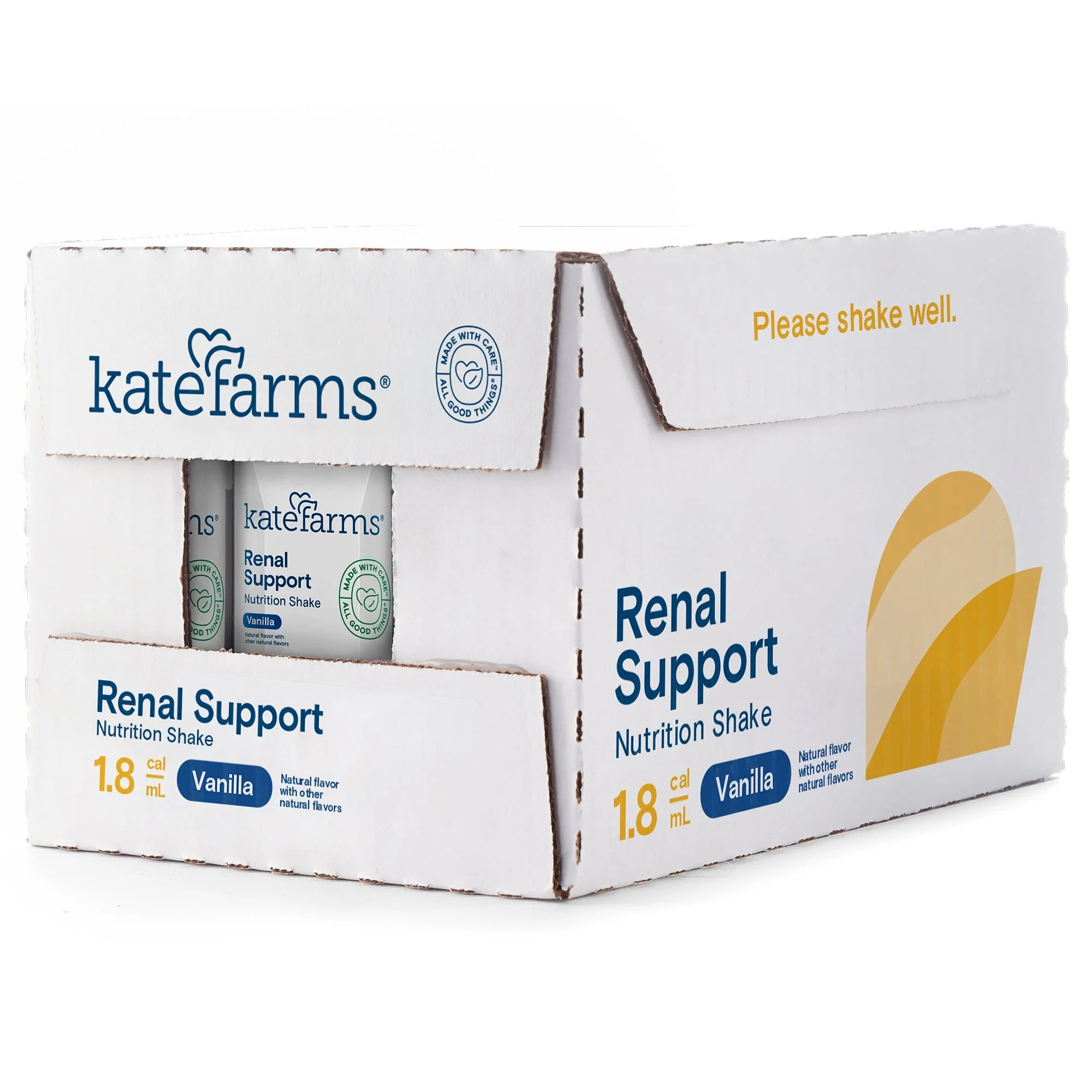 Kate Farms Kate Farms Renal Support 1.8 Vanilla Nutrition Shake, 8.45-ounce carton (12/CS) - Image 4