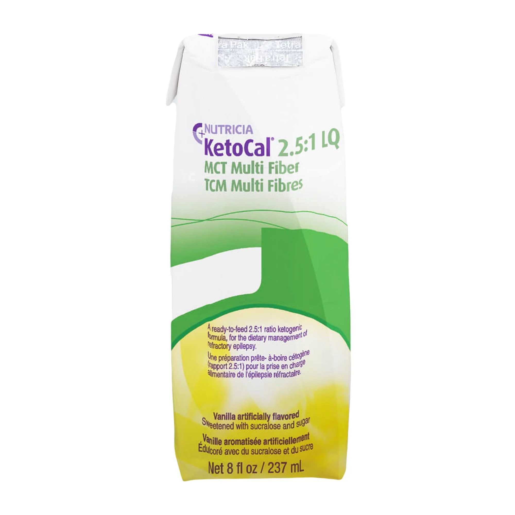 Nutricia North America KetoCal 2.5:1 LQ Vanilla Formula for Dietary Management of Refractory Epilepsy (27/CS)