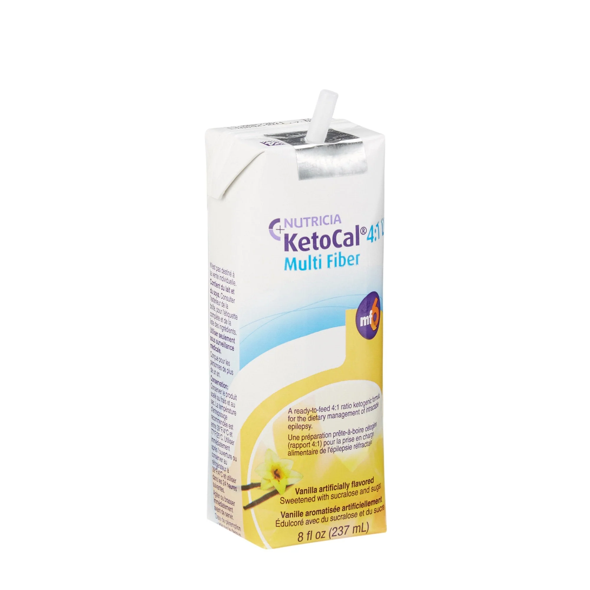 Nutricia North America KetoCal 4:1 LQ Vanilla Formula for Dietary Management of Intractable Epilepsy (27/CS) - Image 2