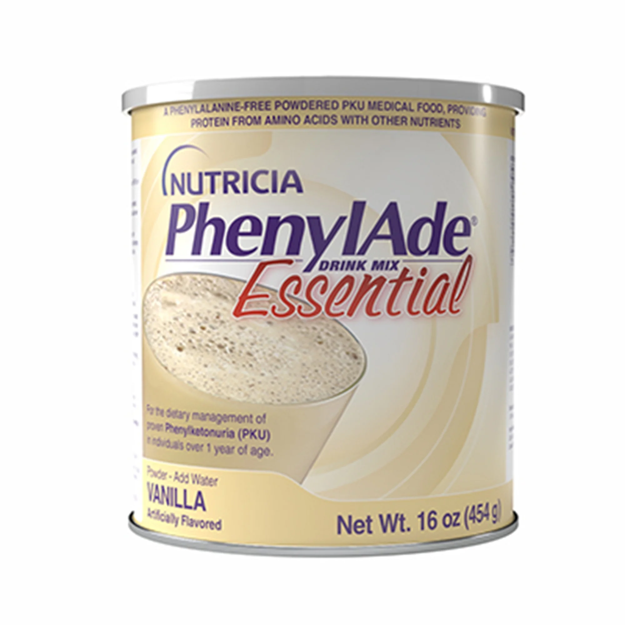 Nutricia North America Oral Supplement PhenylAde Vanilla Flavor Powder 16 oz. / 454 Gram Canister (6/CS)