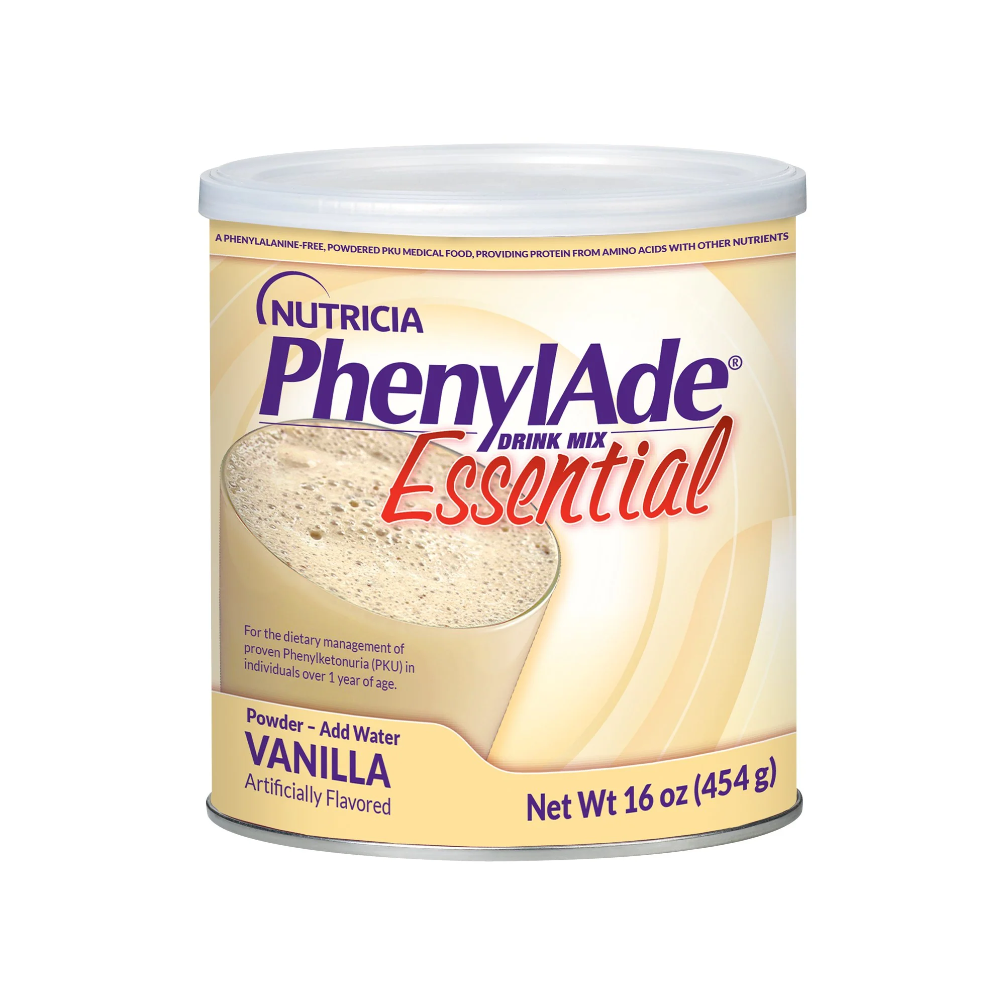 Nutricia North America Oral Supplement PhenylAde60 Vanilla Flavor Powder 16 oz. / 454 Gram Canister (6/CS)