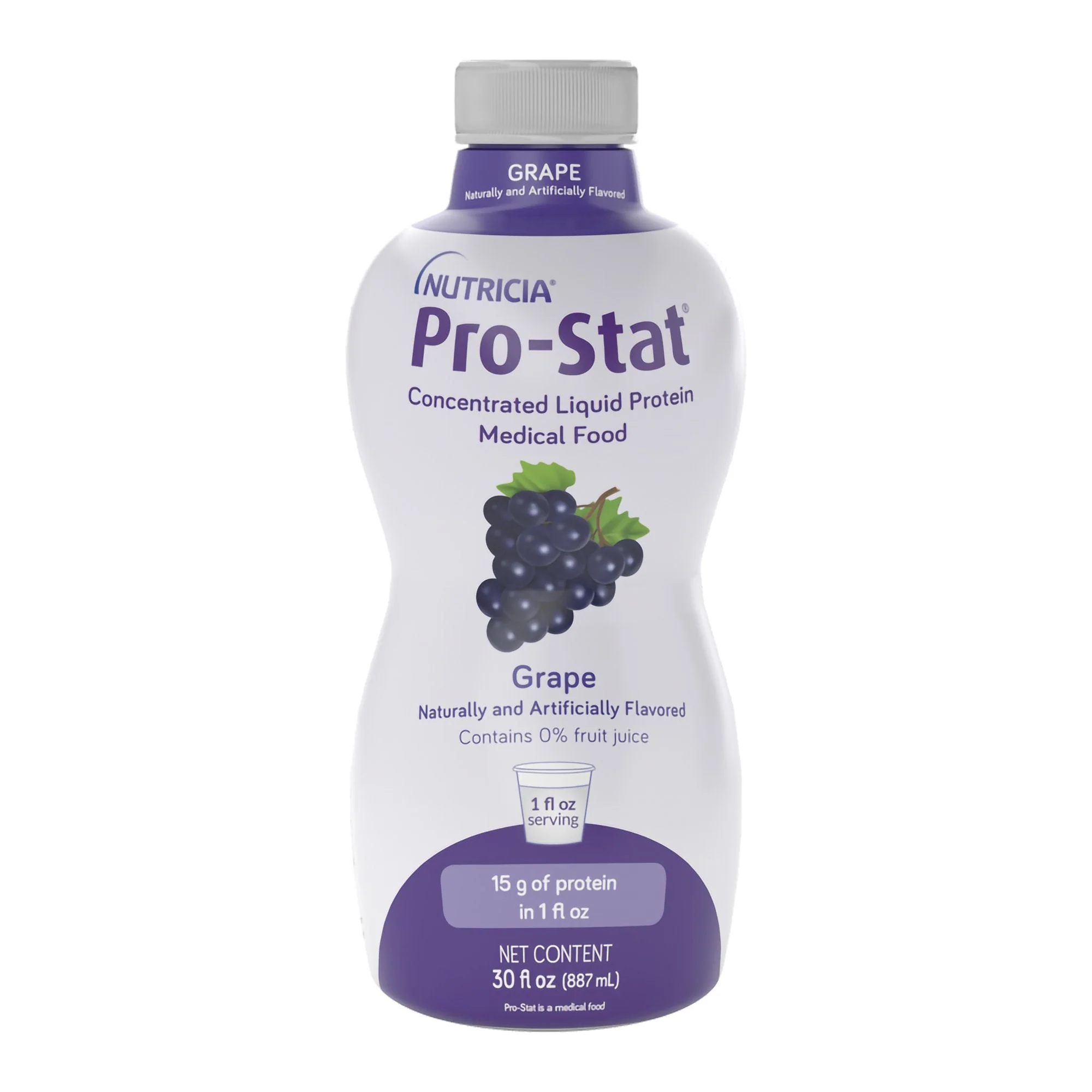 Nutricia North America Pro-Stat Grape Complete Liquid Protein Medical Food, 30-ounce Bottle (6/CS)